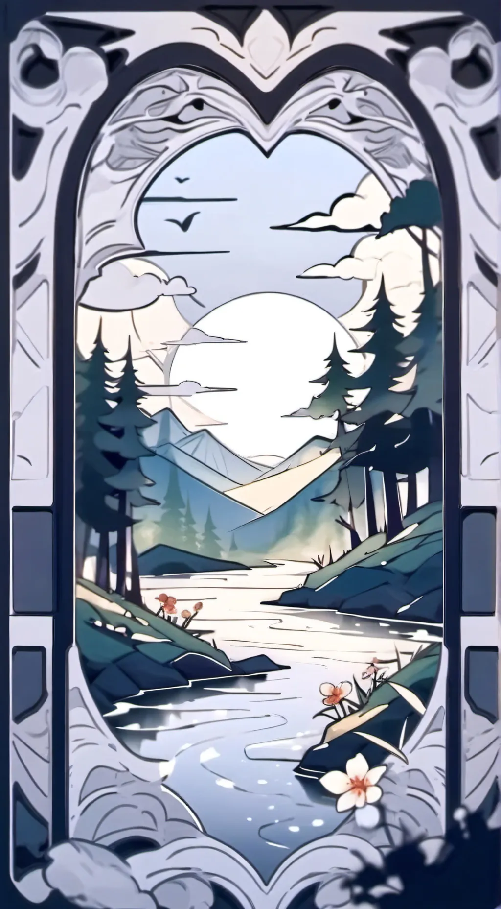 ai character: me siento mal  background