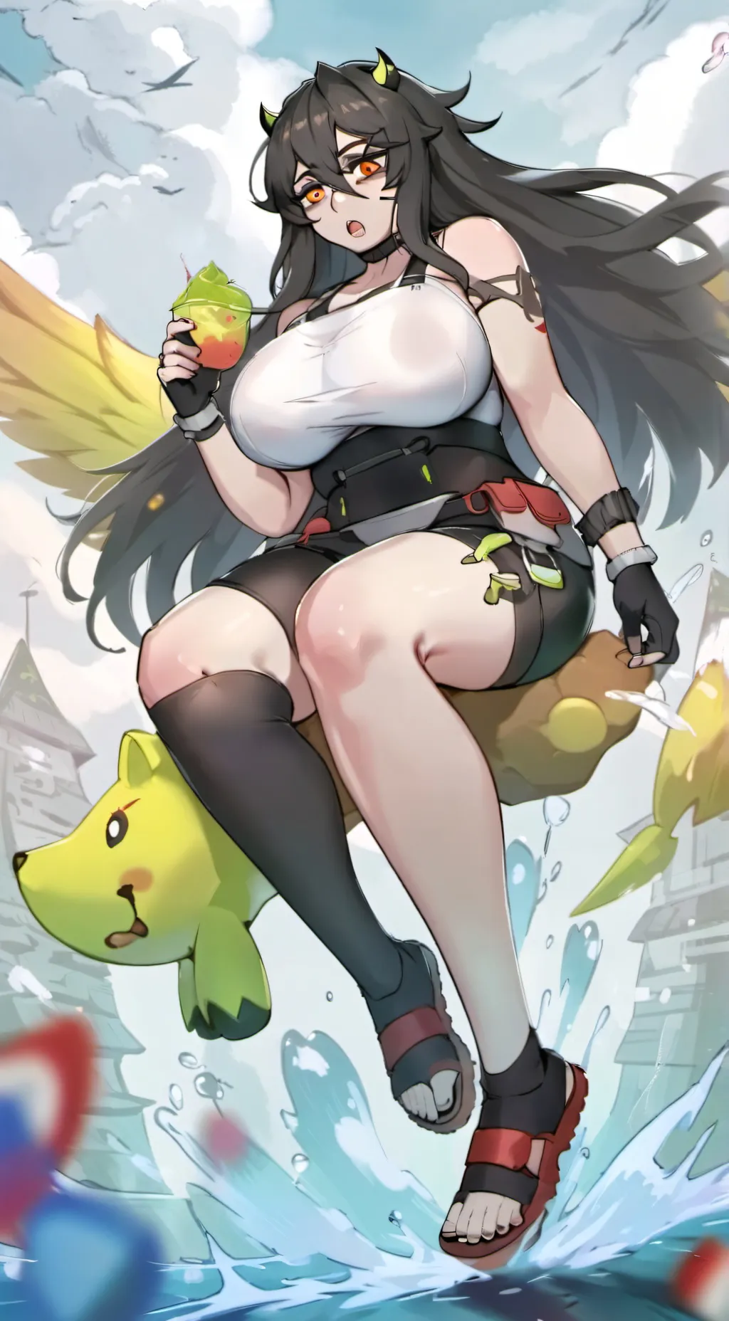ai character: Sarah  background