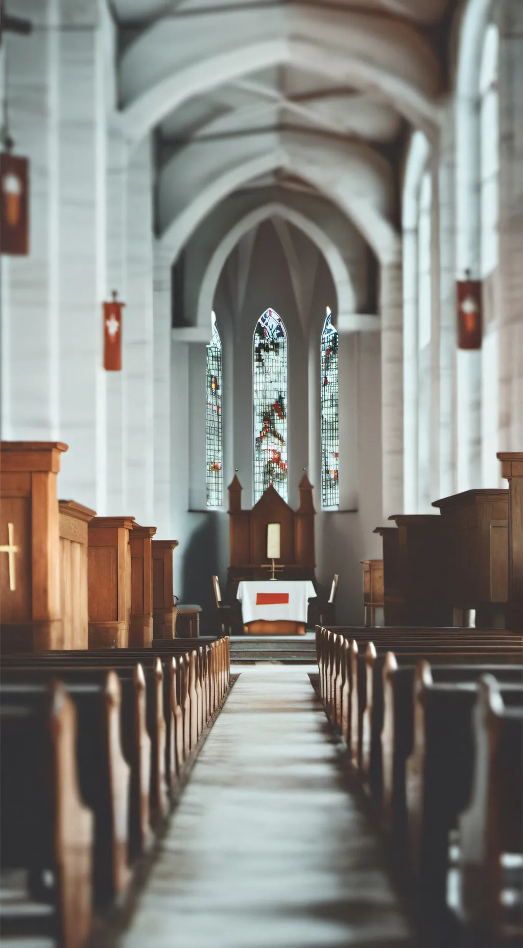 ai character: Church background