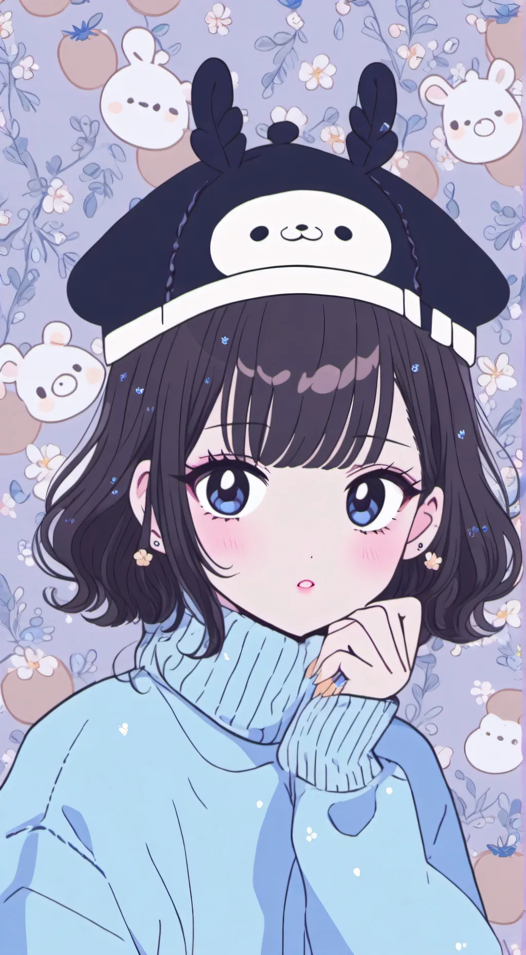 ai character: Luchter background