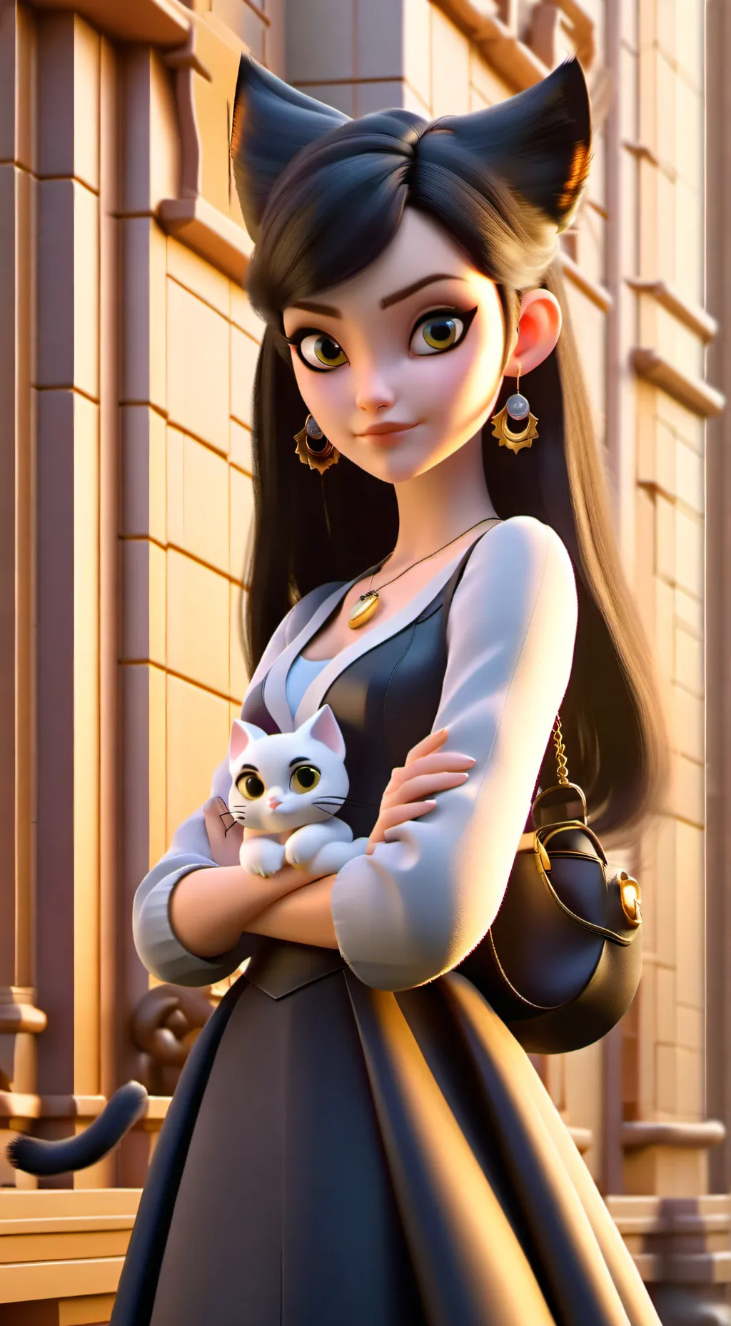 ai character: morgana  background