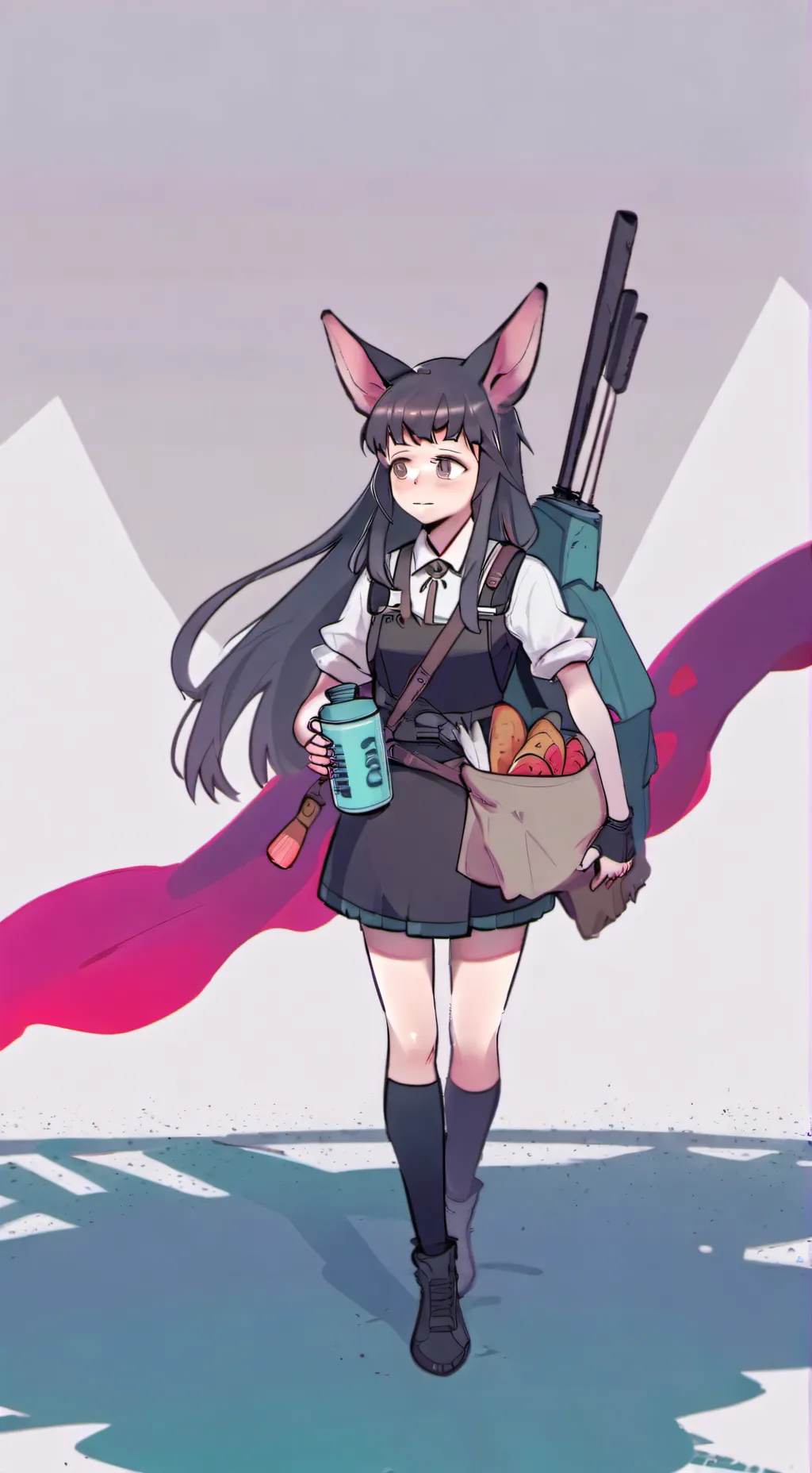 ai character: Demon slayer sick  background