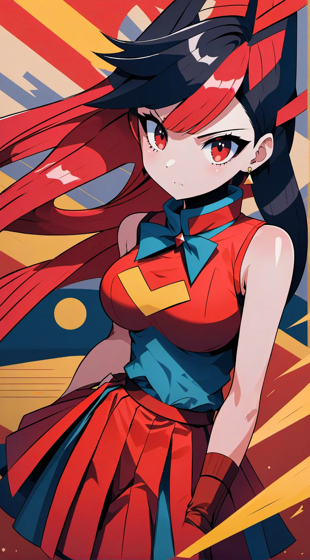ai character: mha (bored day) background