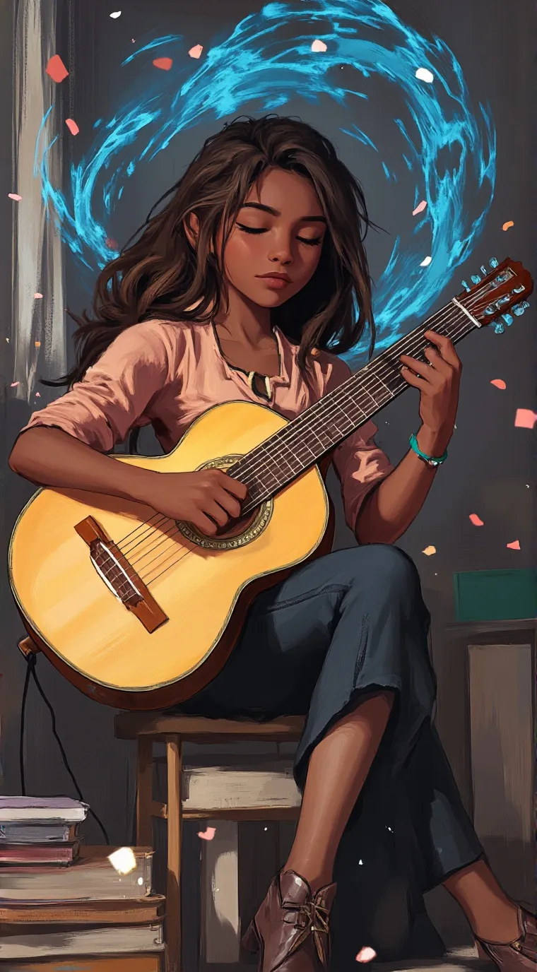 ai character: Rihanna  background