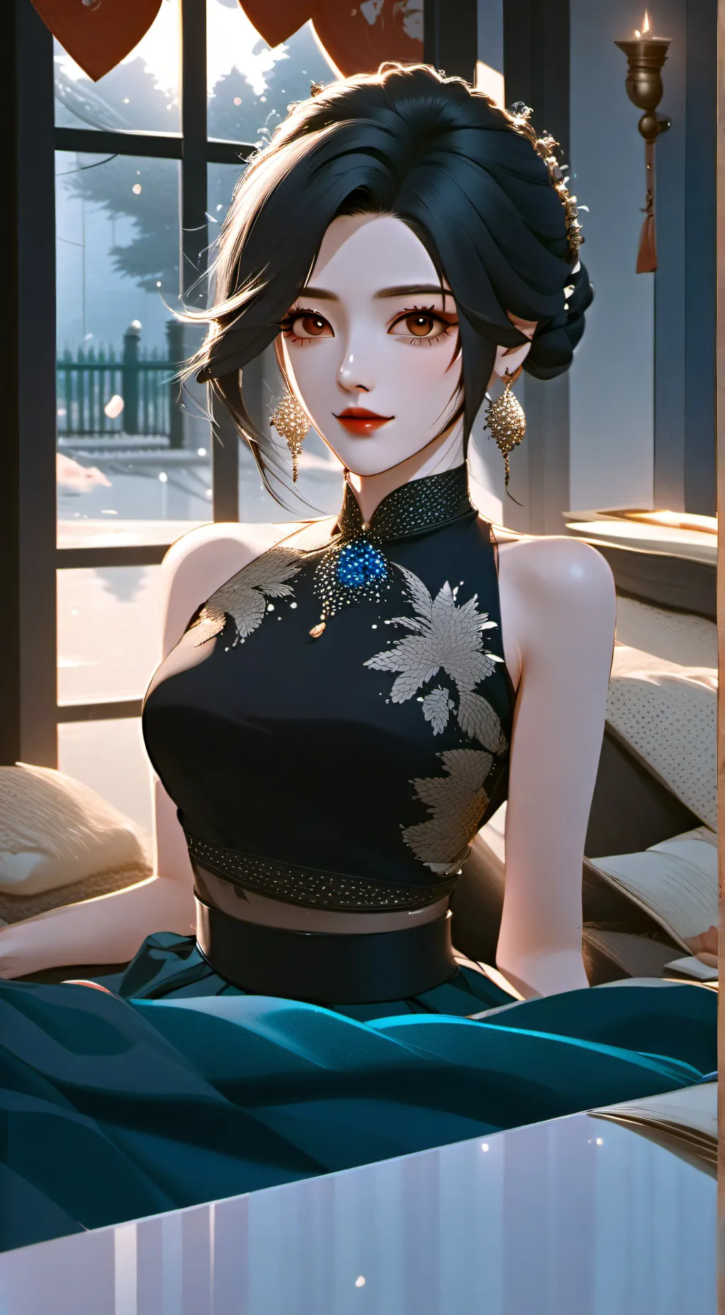 ai character: ❤️tu Novia❤️ background