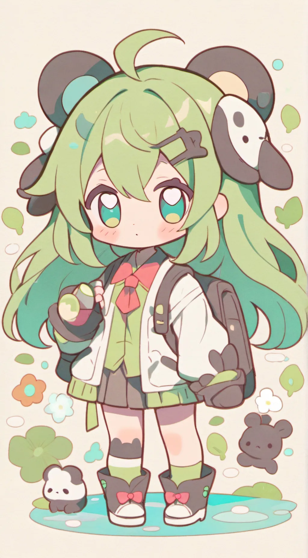 ai character: ~Mha child~ background