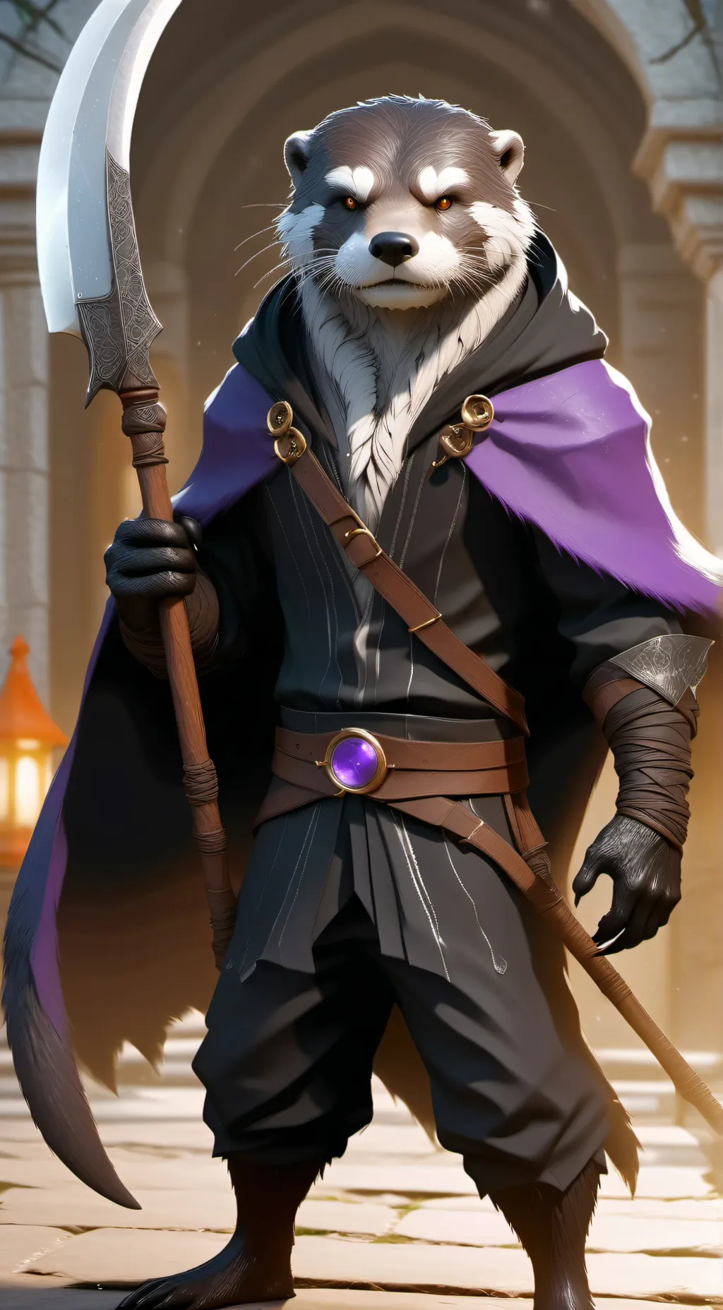 ai character: Black Clover  background