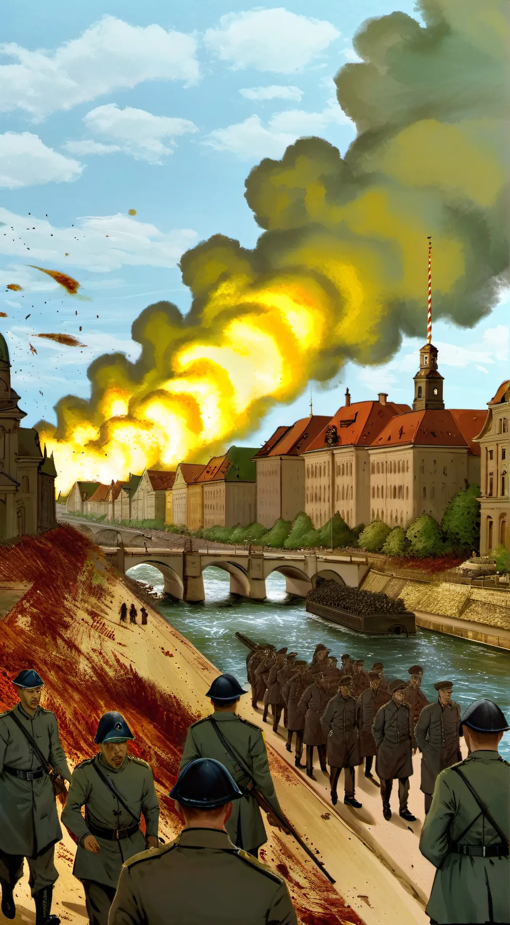 ai character: Raid on Berlin  background