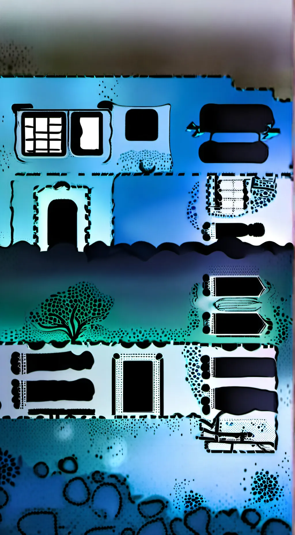 ai character: BFDI background