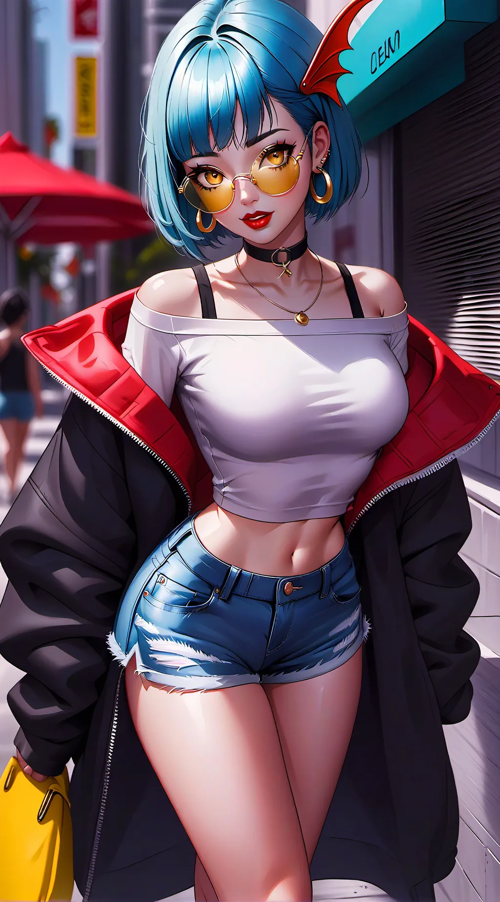 ai character: Alicia  background