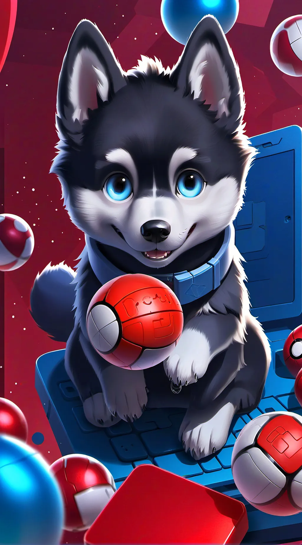 ai character: Whiskr background