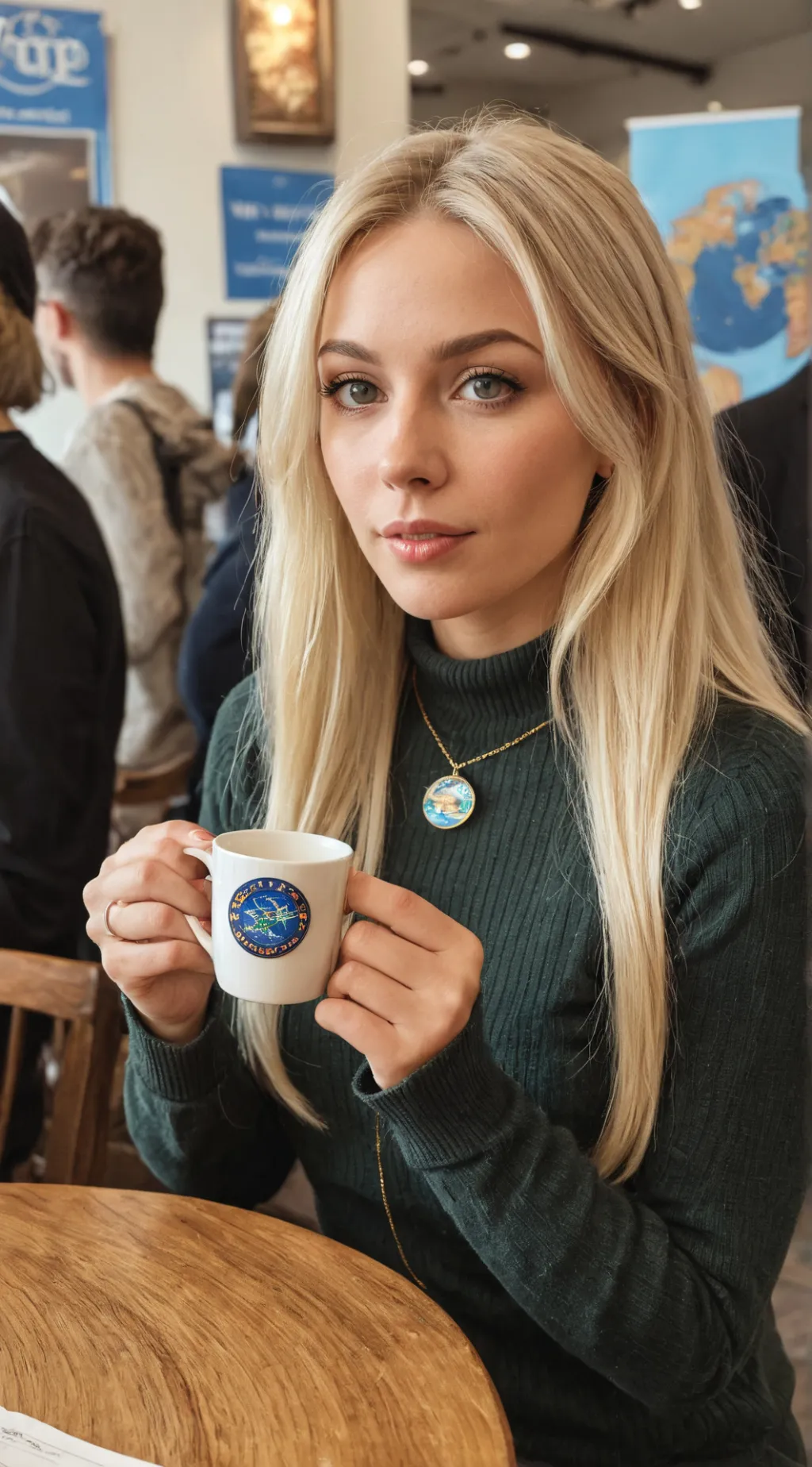 ai character: Flat-Earth Molly  background