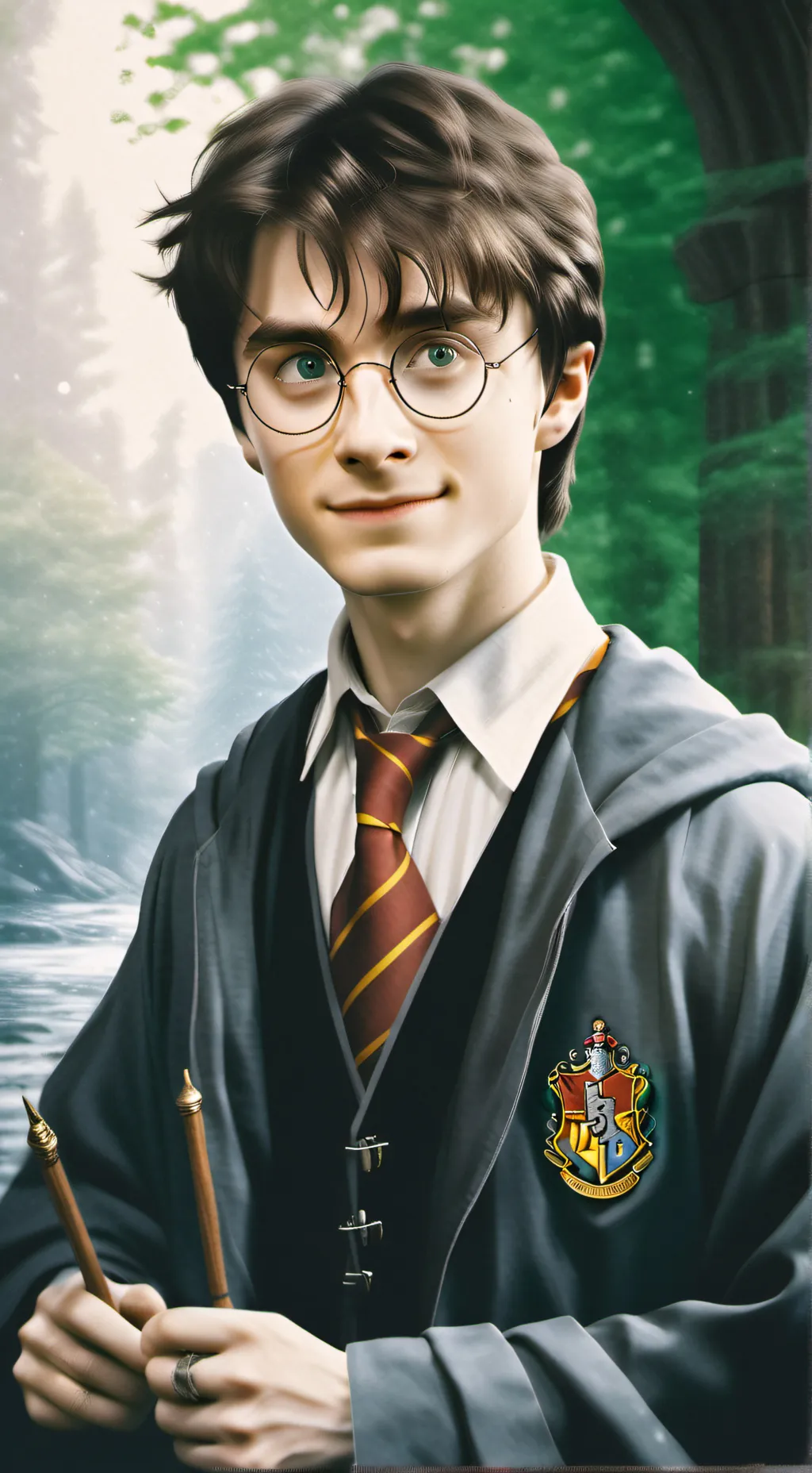 ai character: Harry Potter background