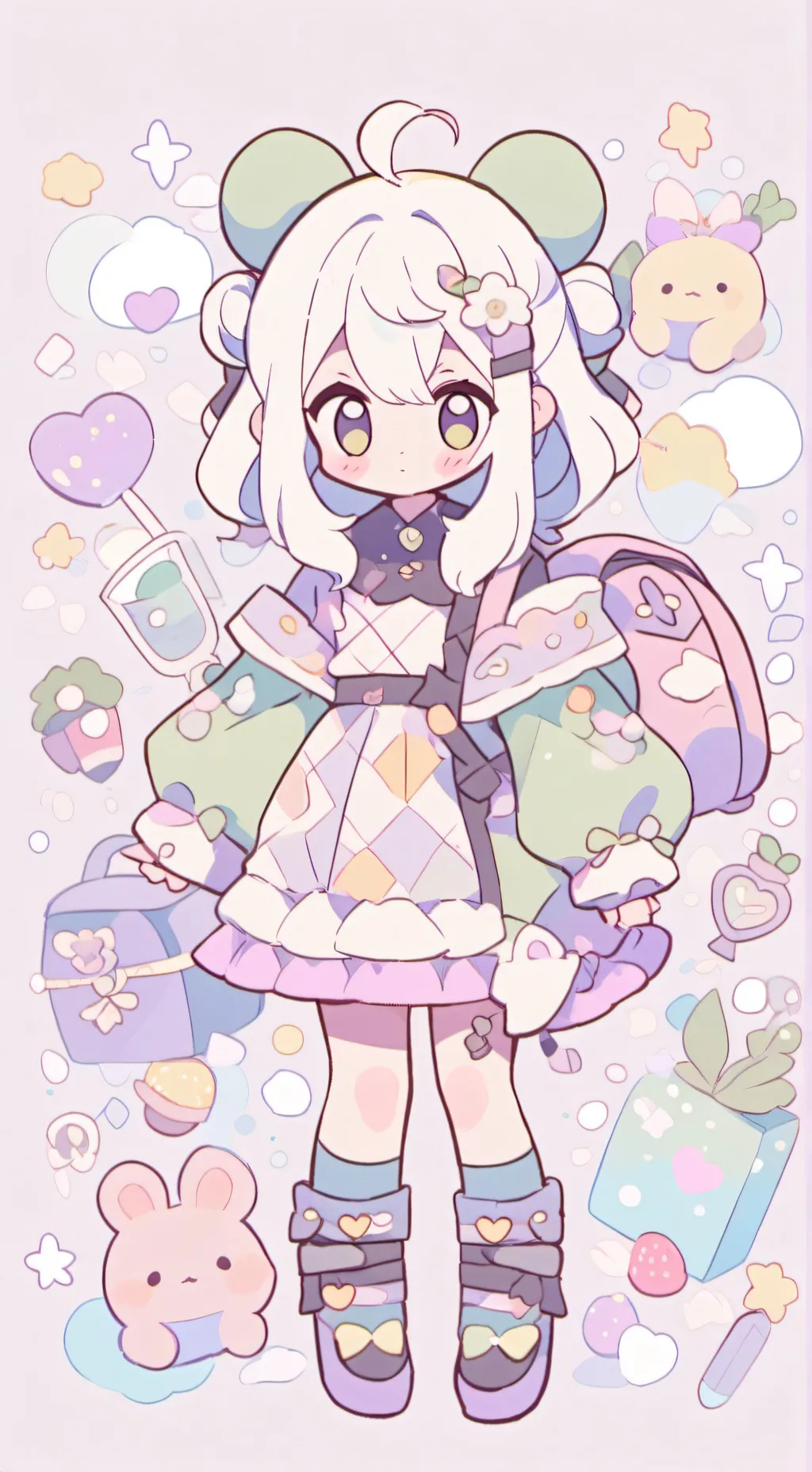 ai character: Seroroki background
