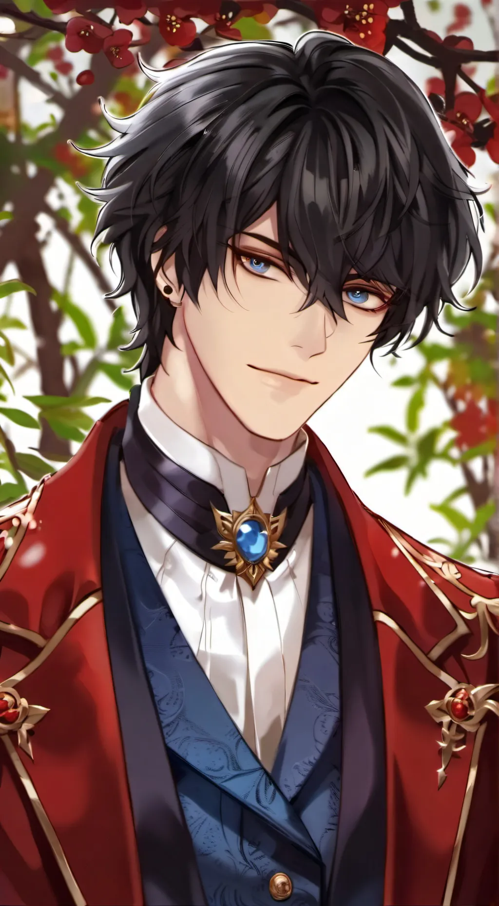 ai character: Dabi  background
