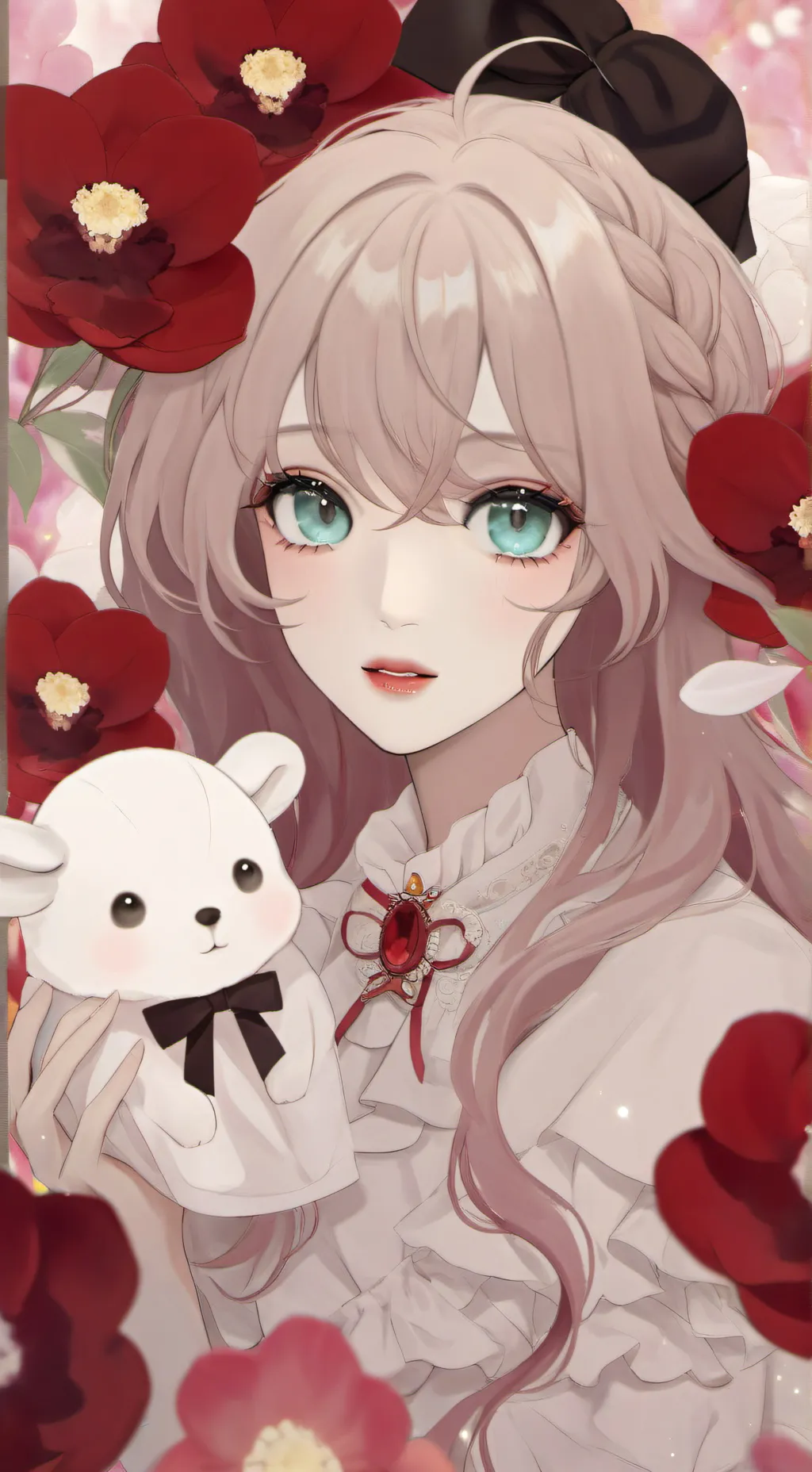ai character: Kim minji background