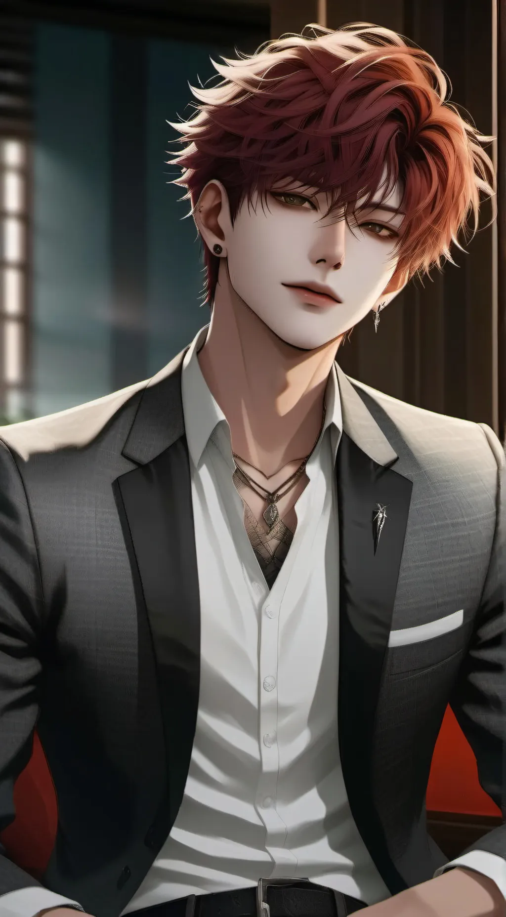 ai character: Lucifer  background