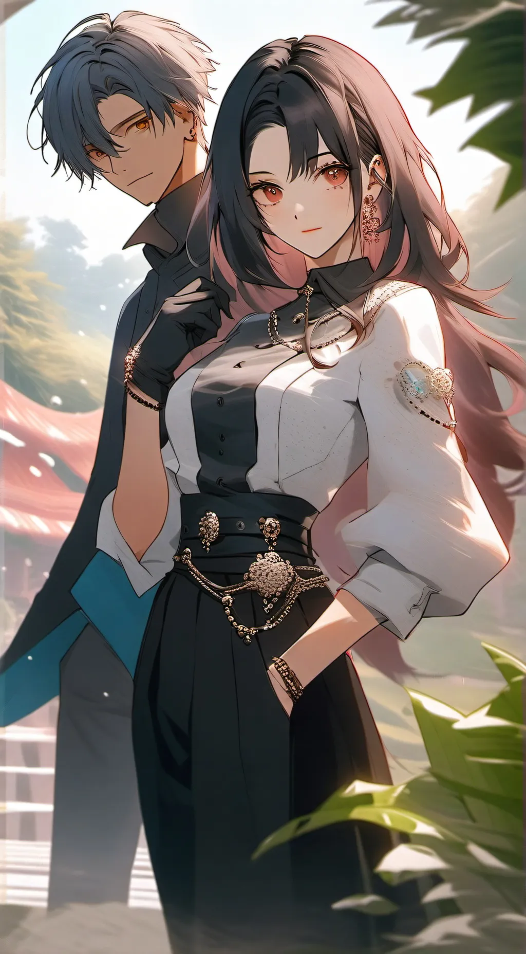 ai character: kny reunion pilier background