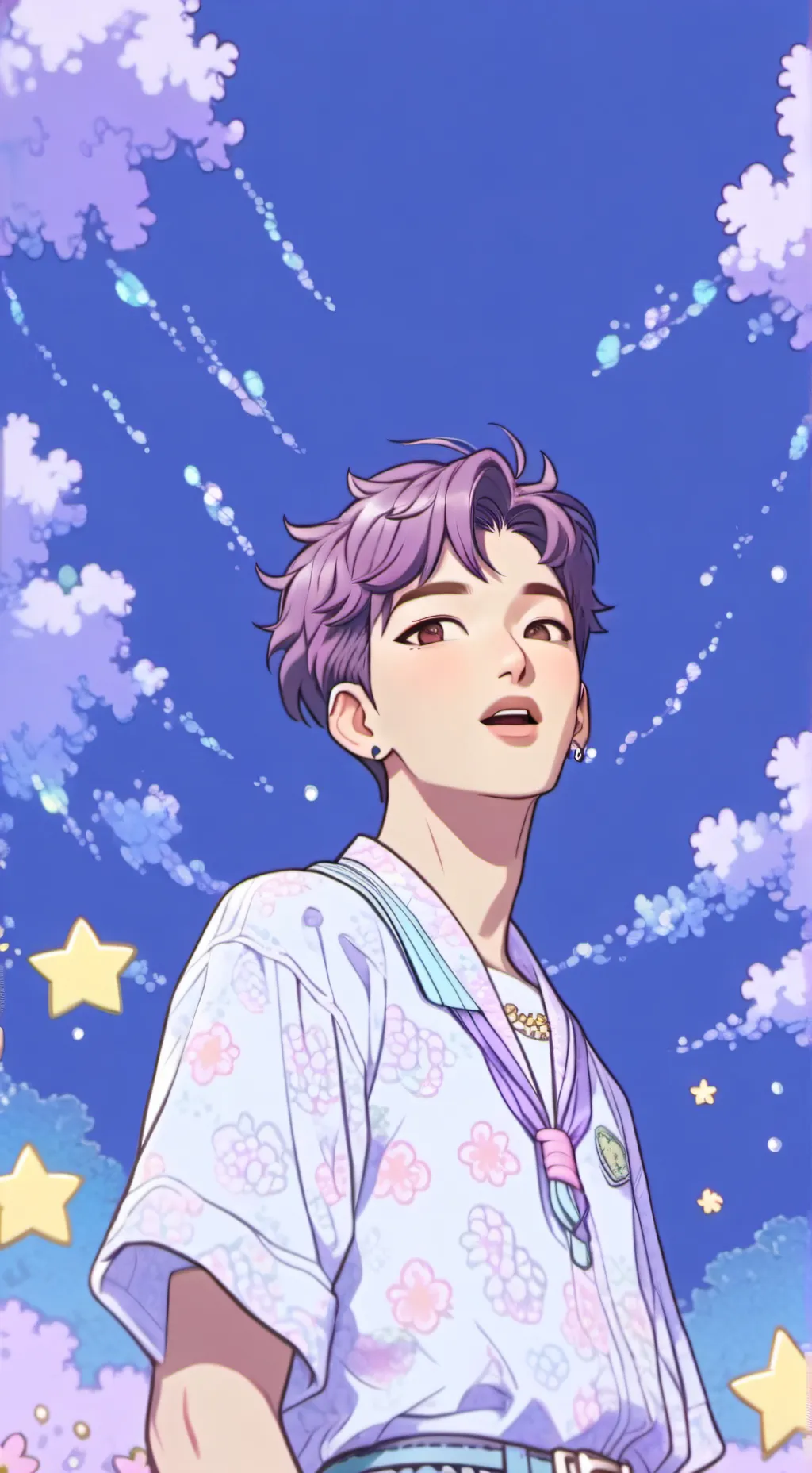 ai character: sunny background
