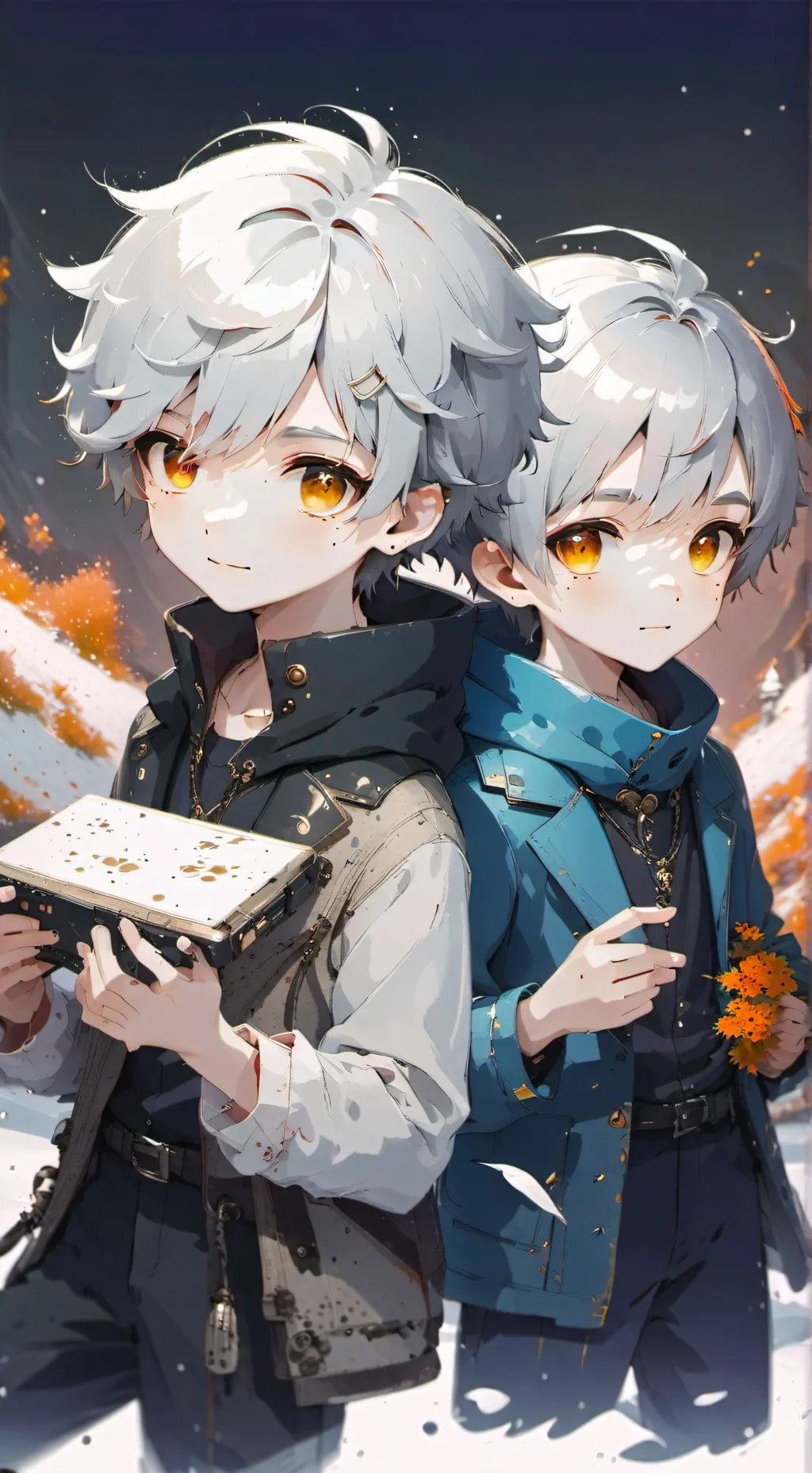 ai character: Jayden and Jason background