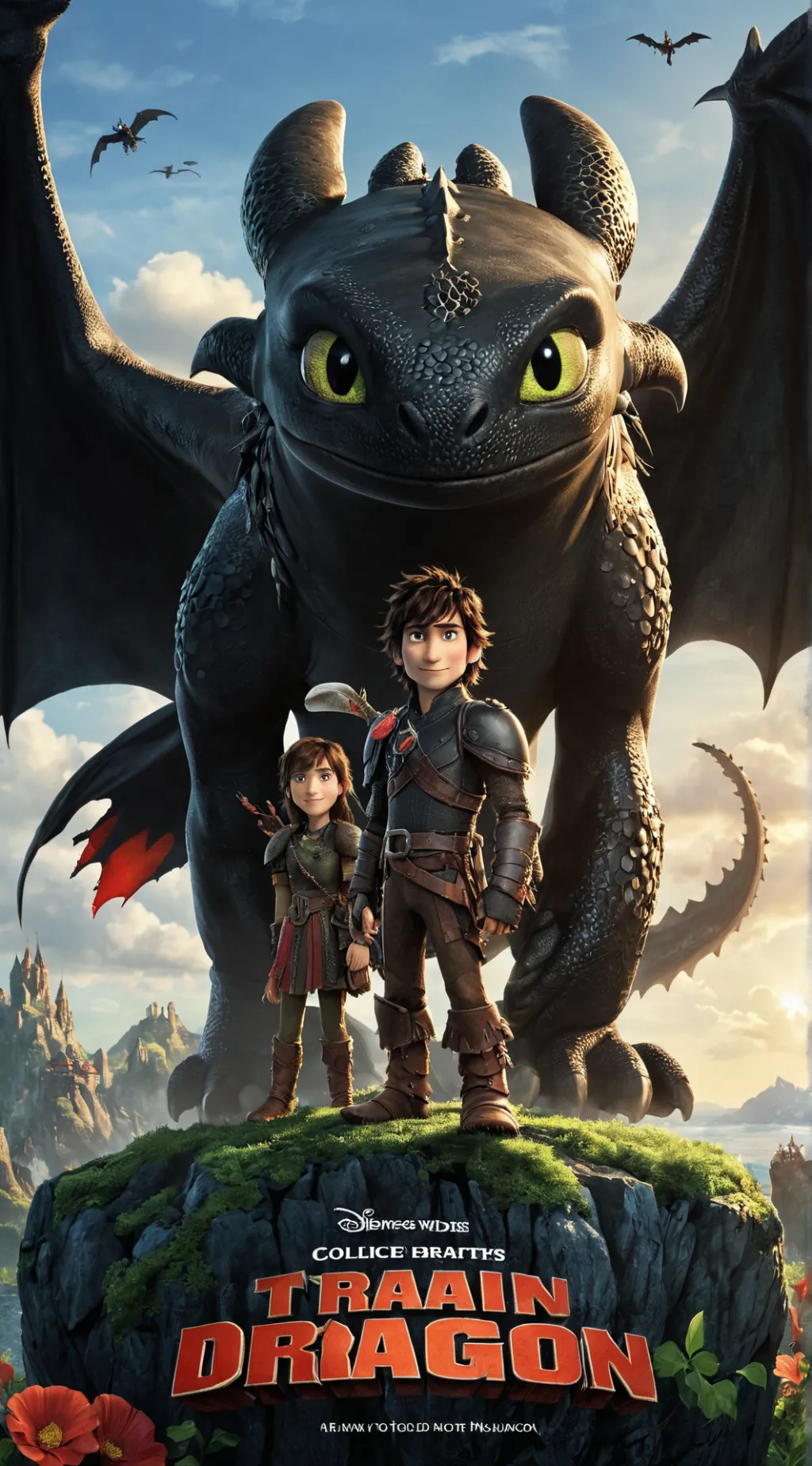 ai character: Httyd  background