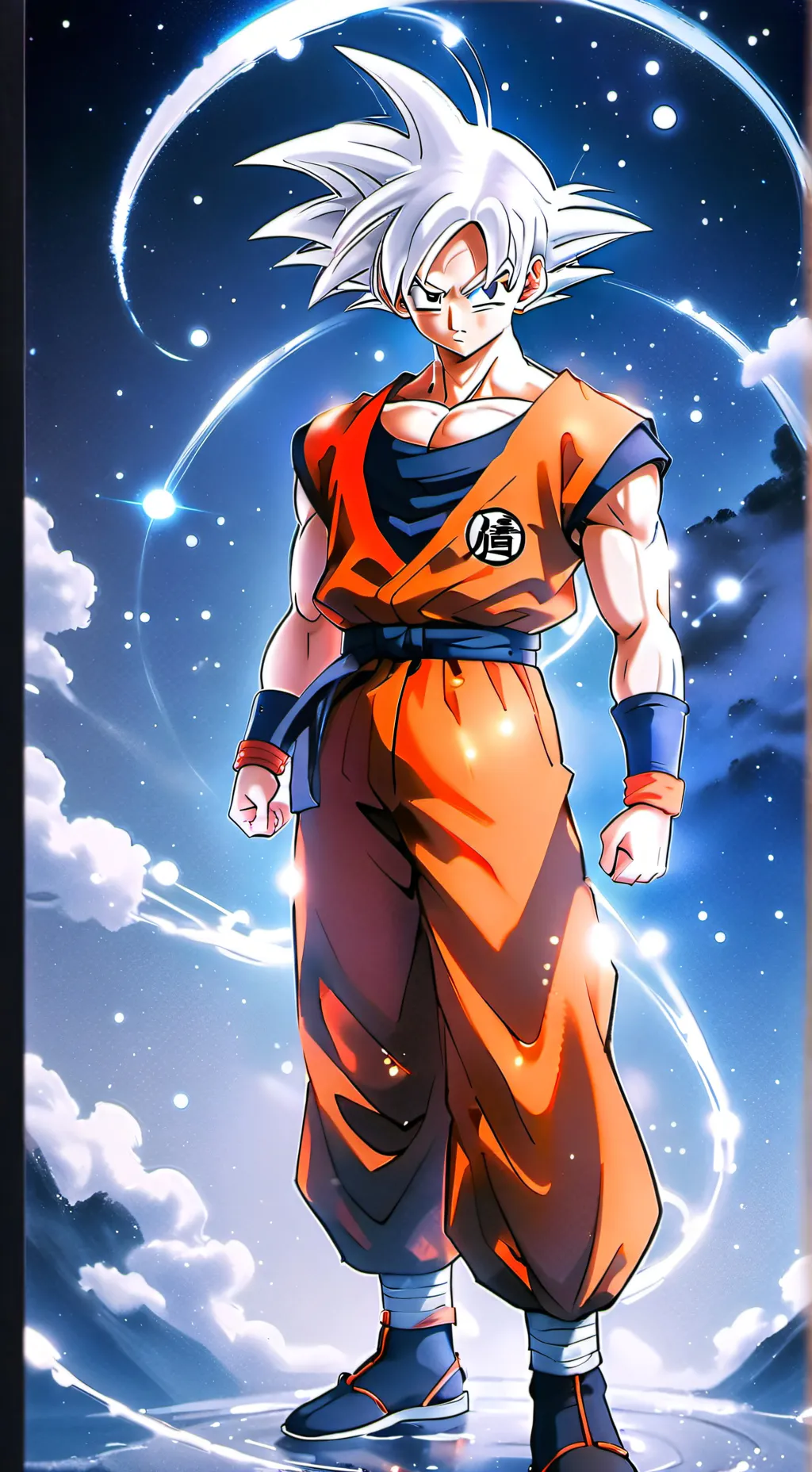 ai character: Dragón ball z background