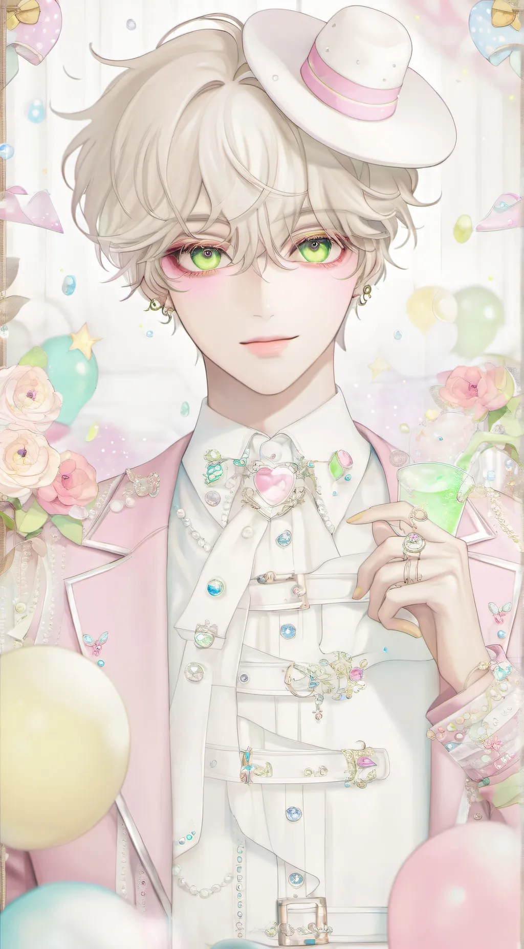 ai character: ángel  background