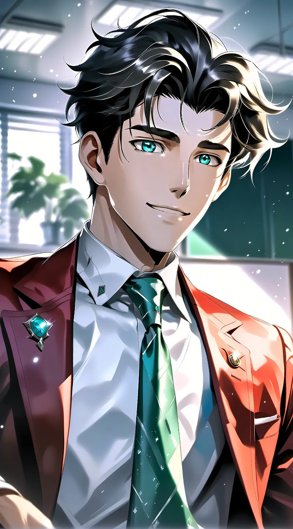 ai character: Shane, the Straigh background