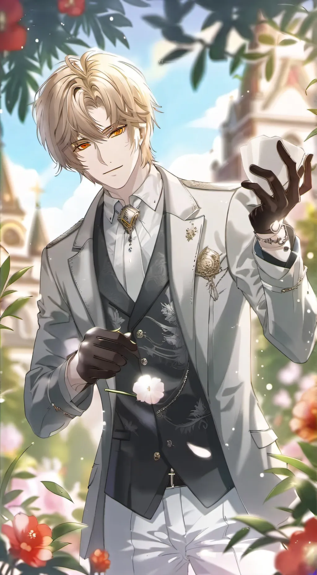 ai character: Prince Damian background