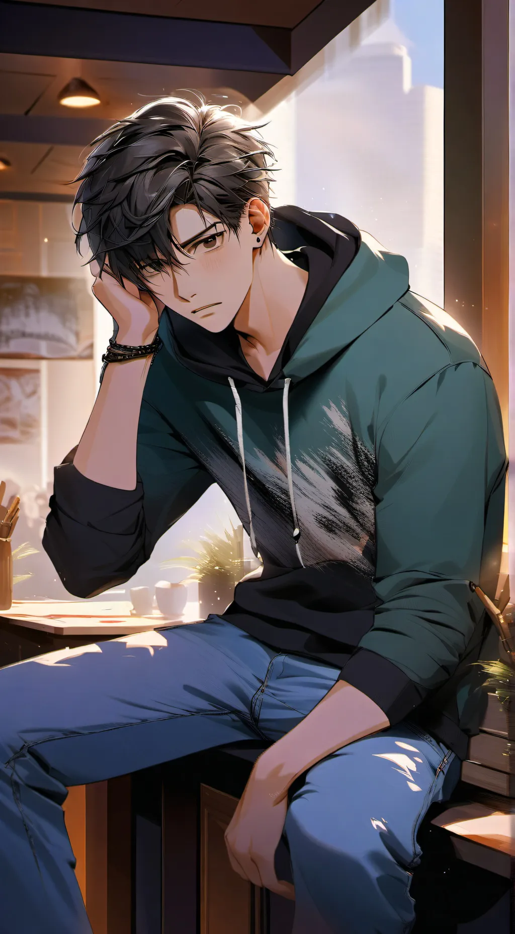 ai character: Harper  background