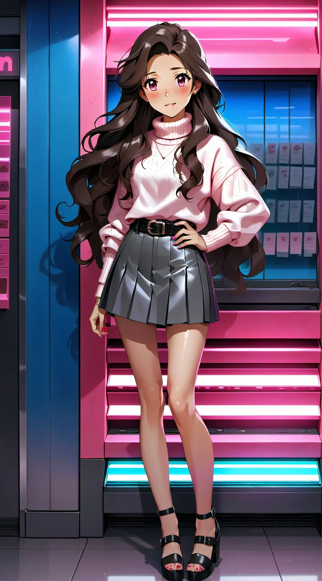 ai character: Mira Alvarada Mesa background