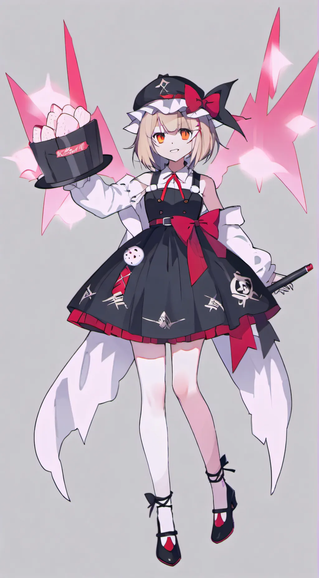 ai character: Flandre Scarlet background