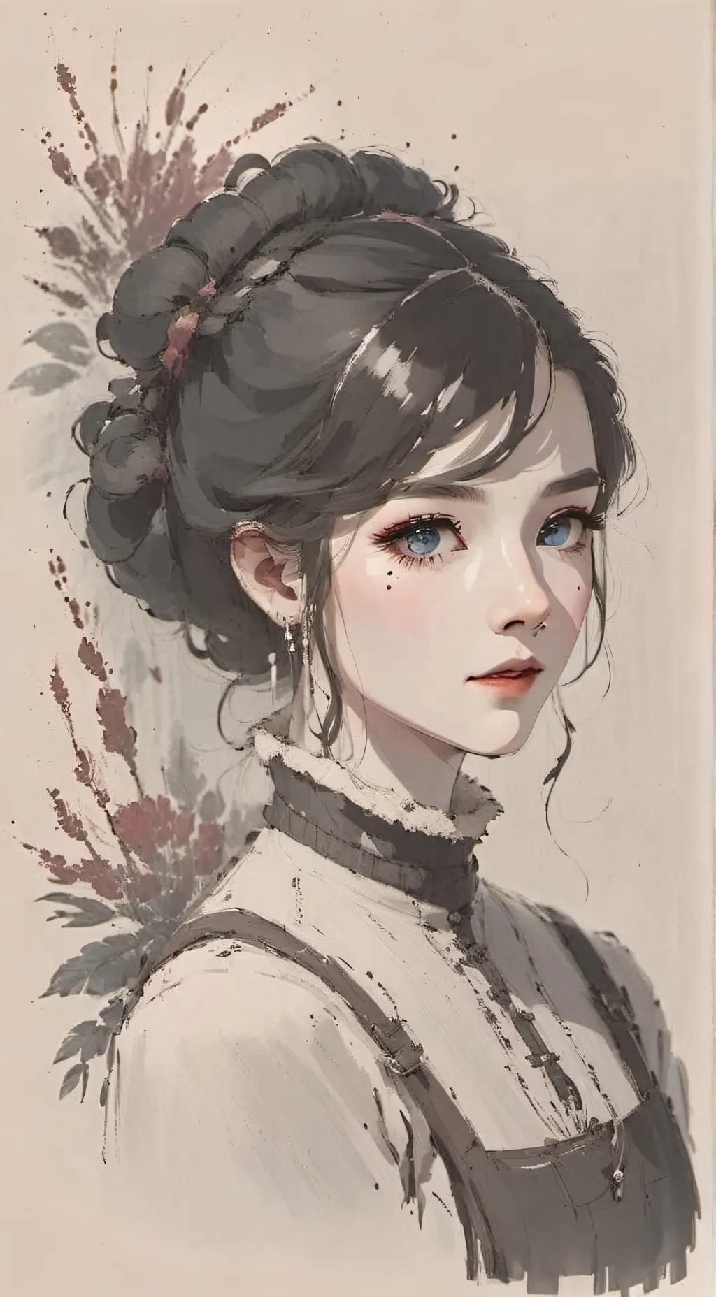 ai character: ᴍɪʀᴀᥫ᭡ background