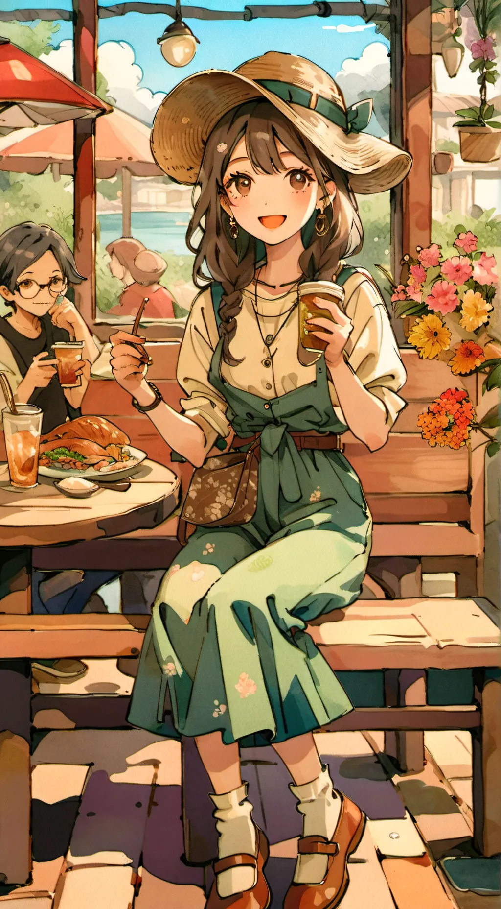 ai character: Ai Rhukthenkiya background