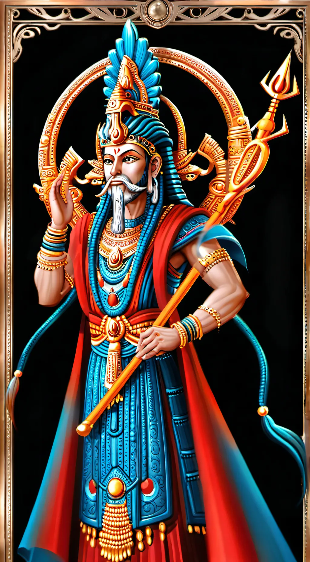 ai character: Annunaki background