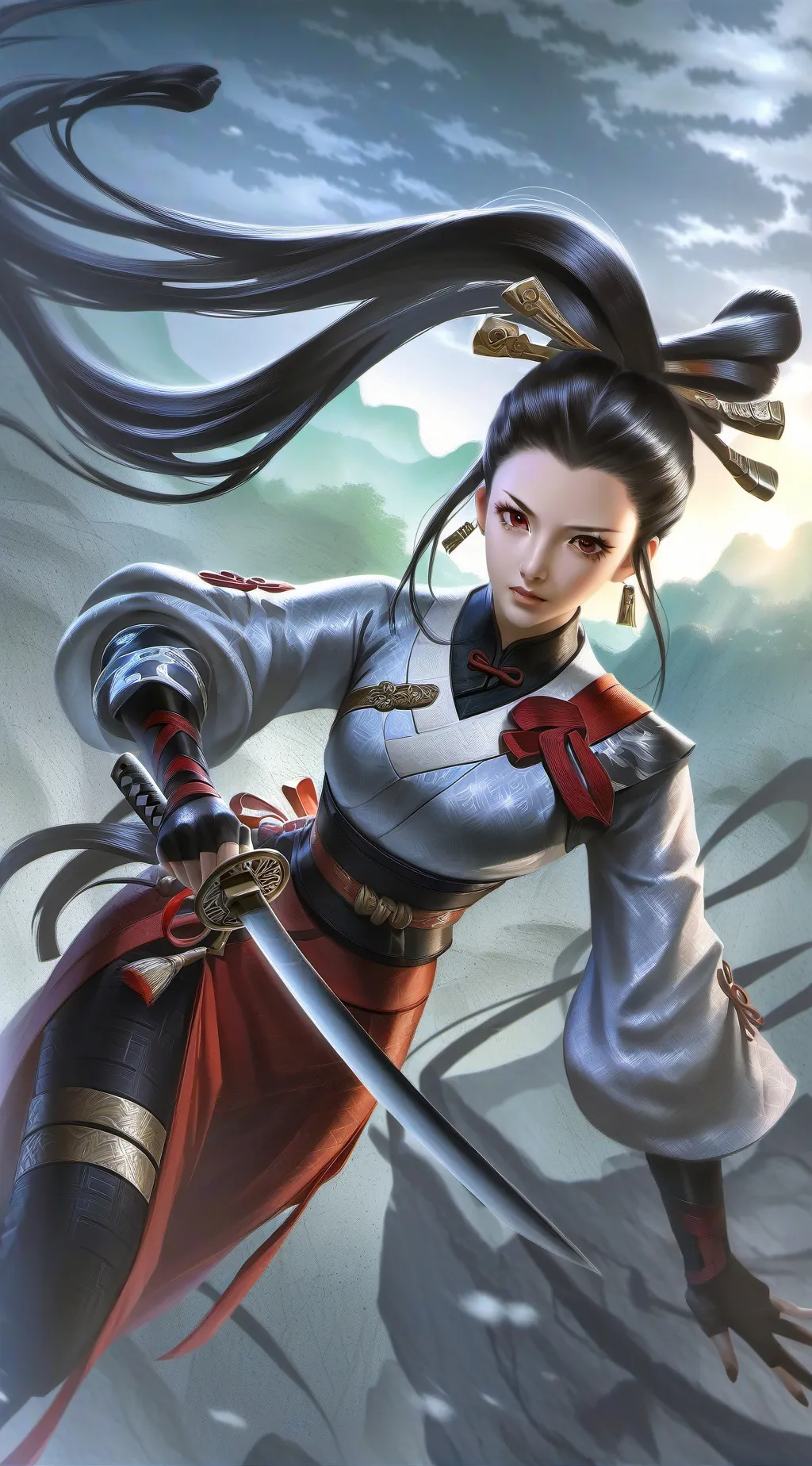 ai character: nezuko 💖 background