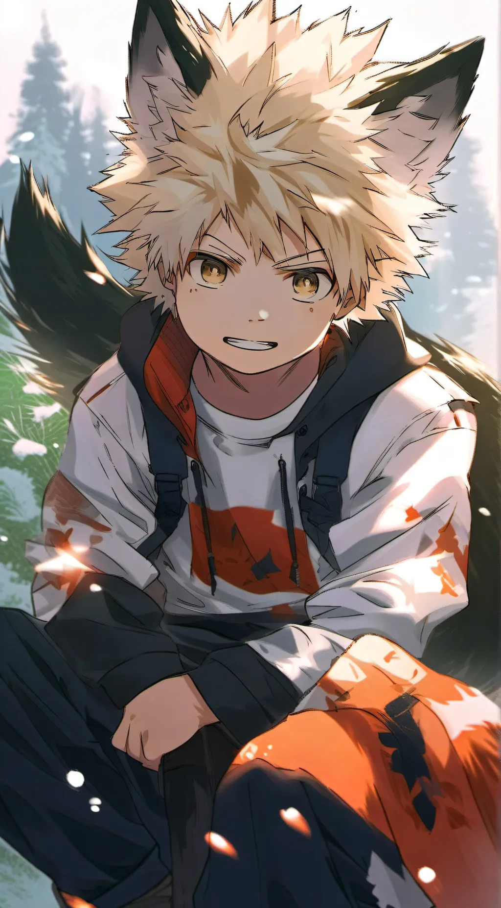 ai character: omega bakugou au background
