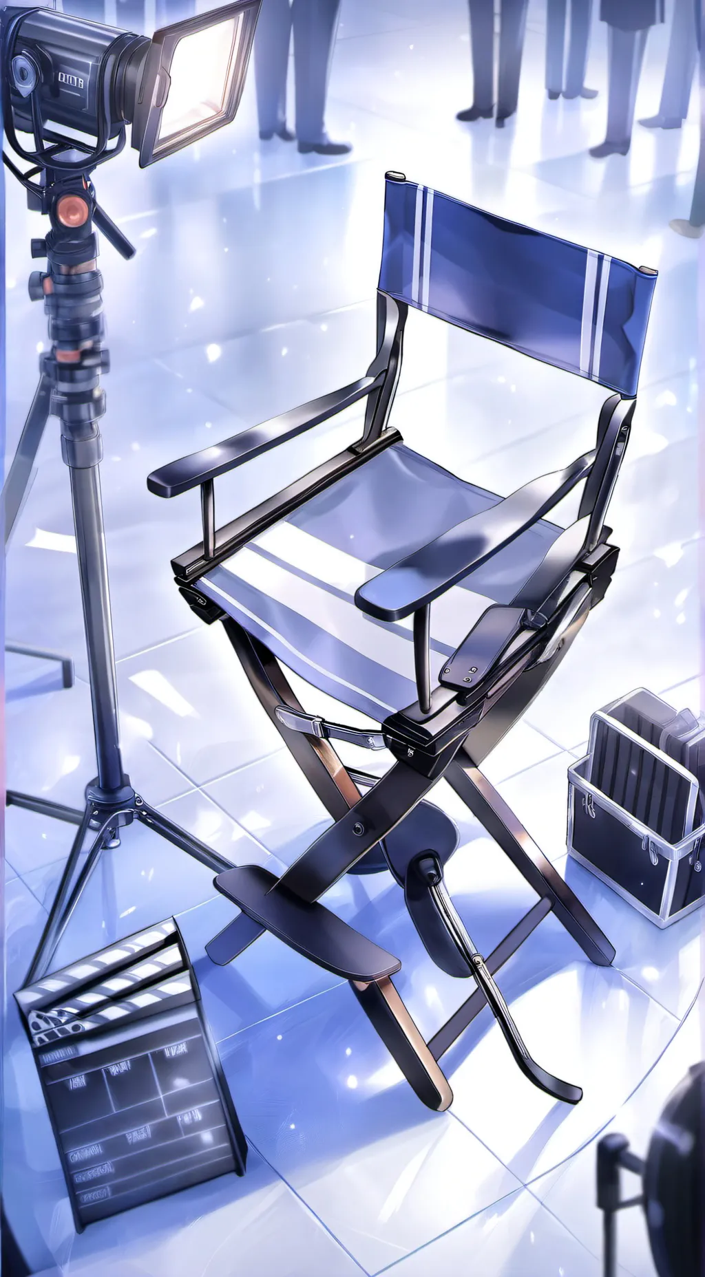 ai character: Musical Crew Up background