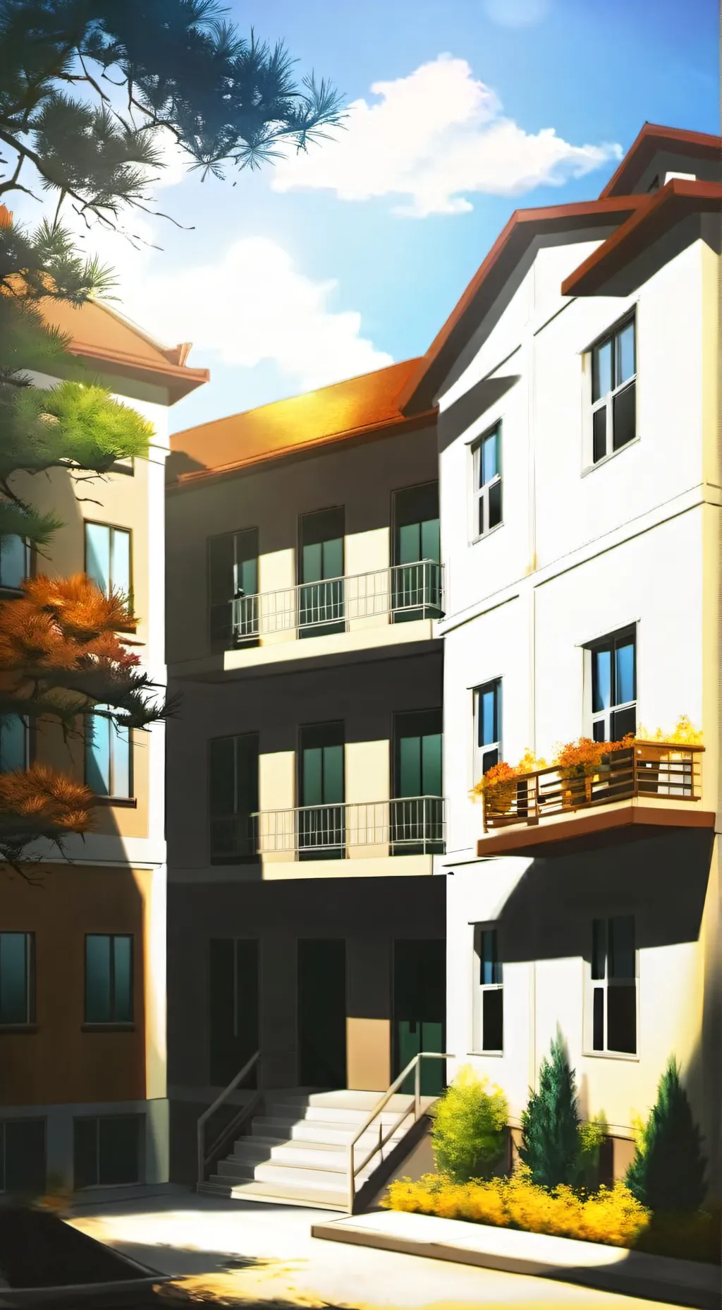 ai character: MHA (dorms)  background