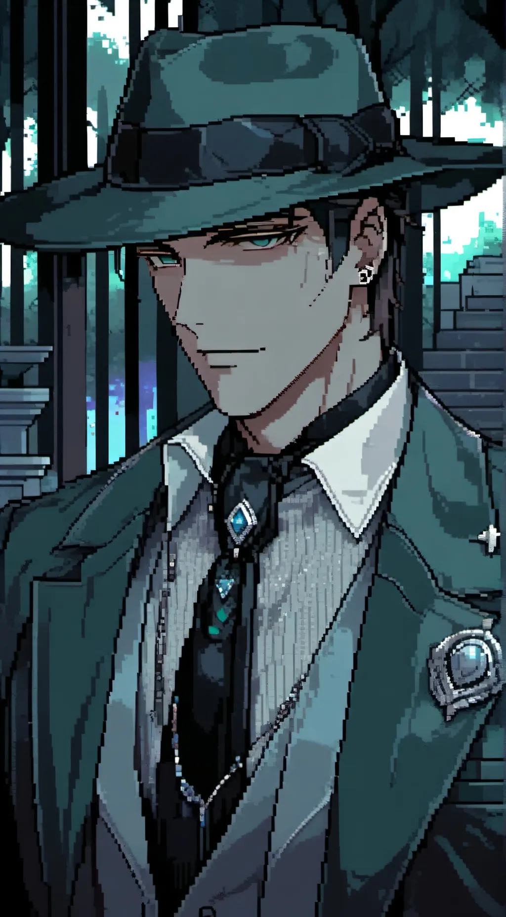 ai character: Fransico background