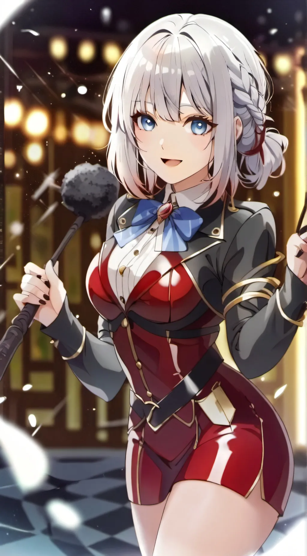 ai character: Akane  background