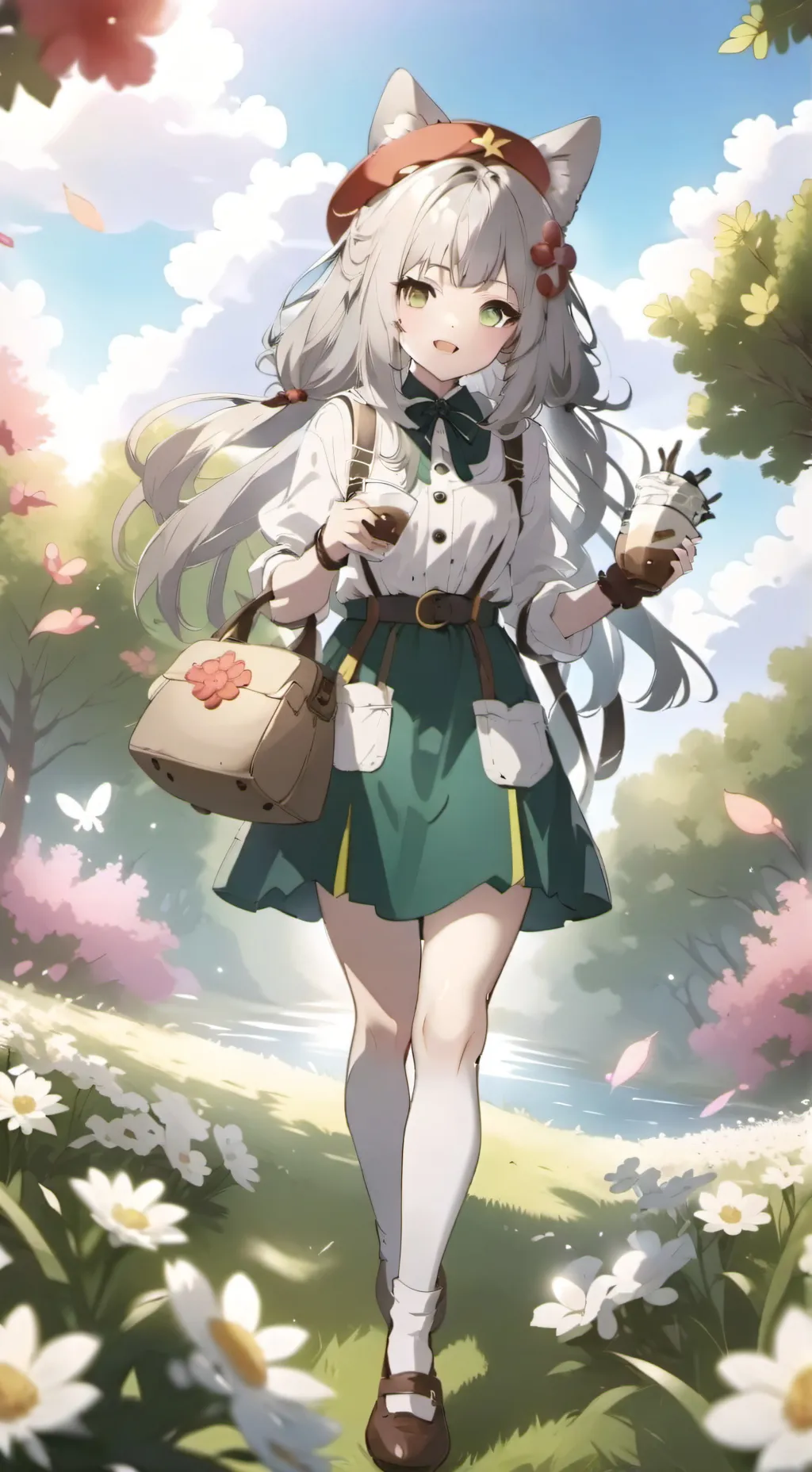 ai character: Eva background