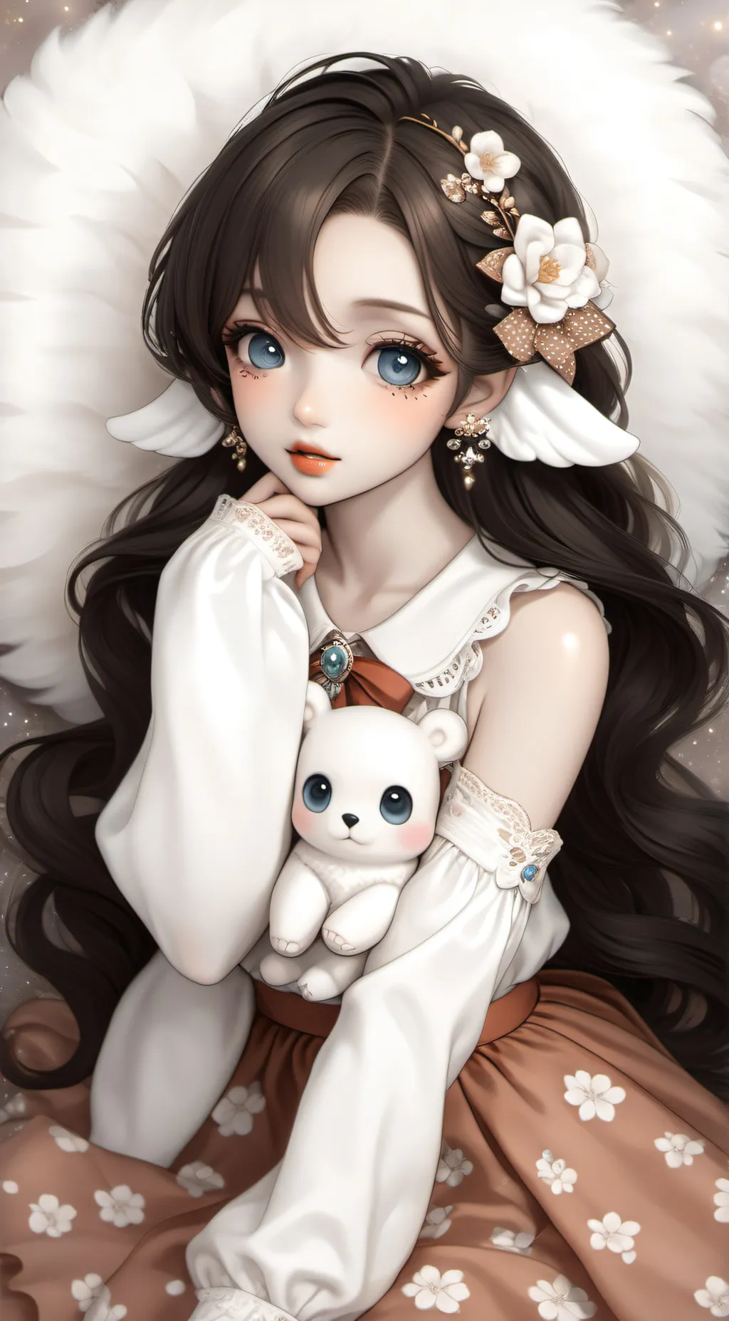 ai character: Amaya background