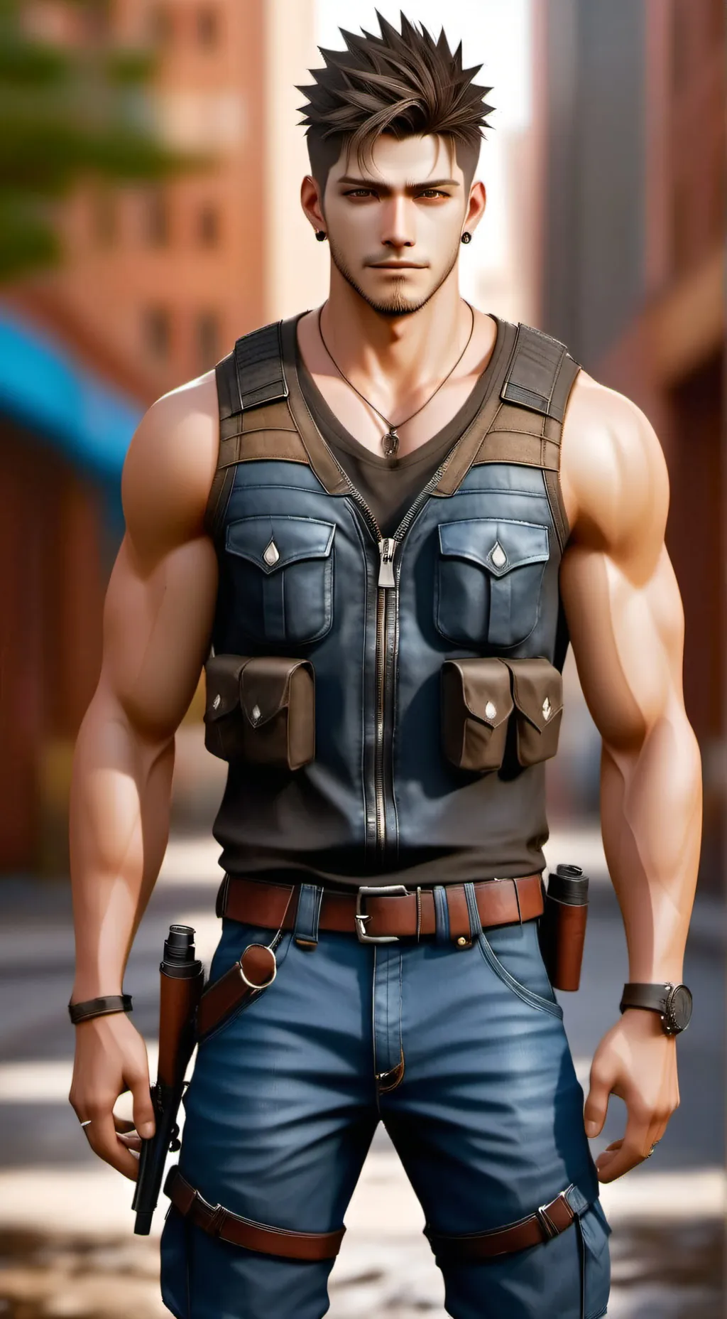 ai character: Katsuro Iwai background