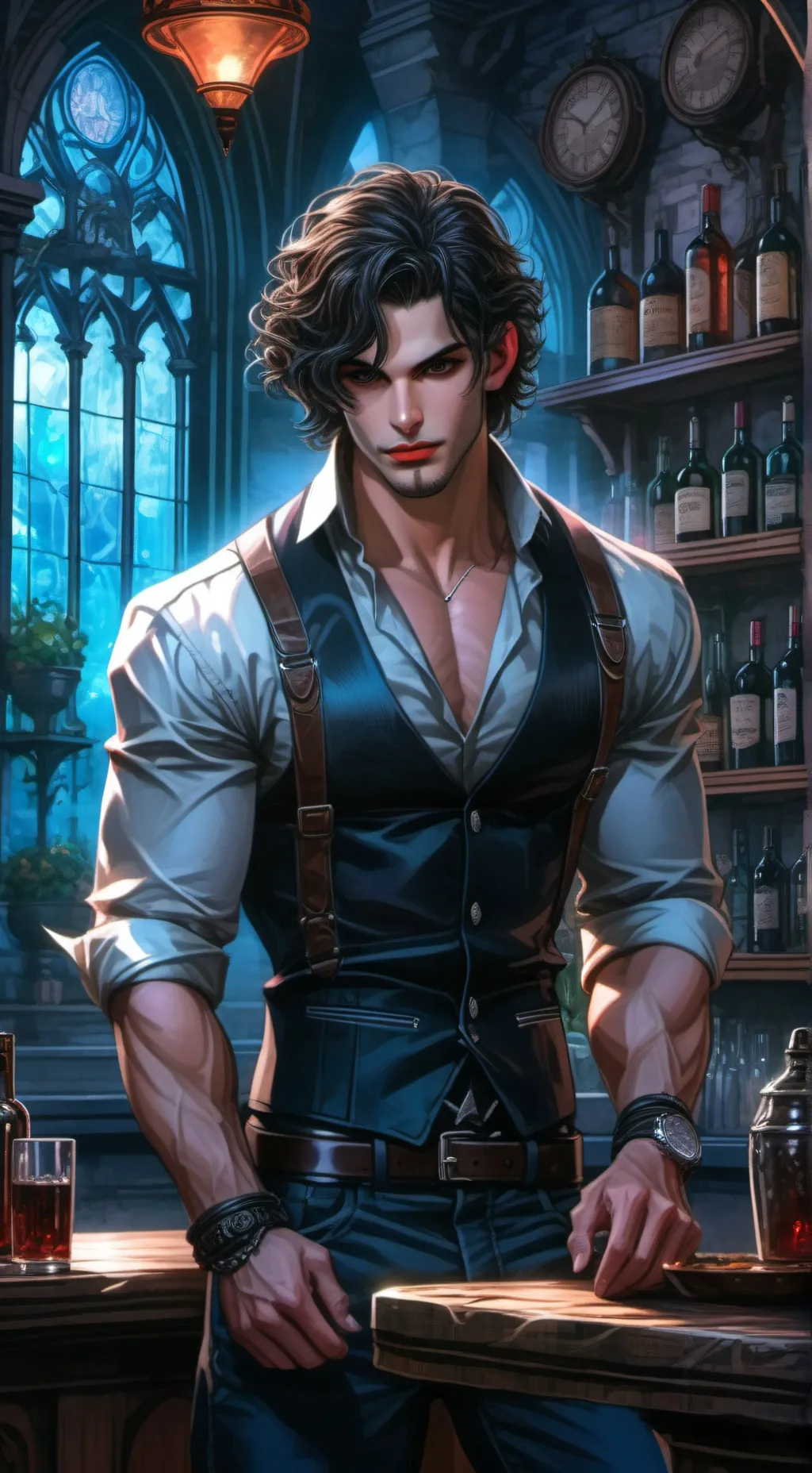ai character: Grégoire  background