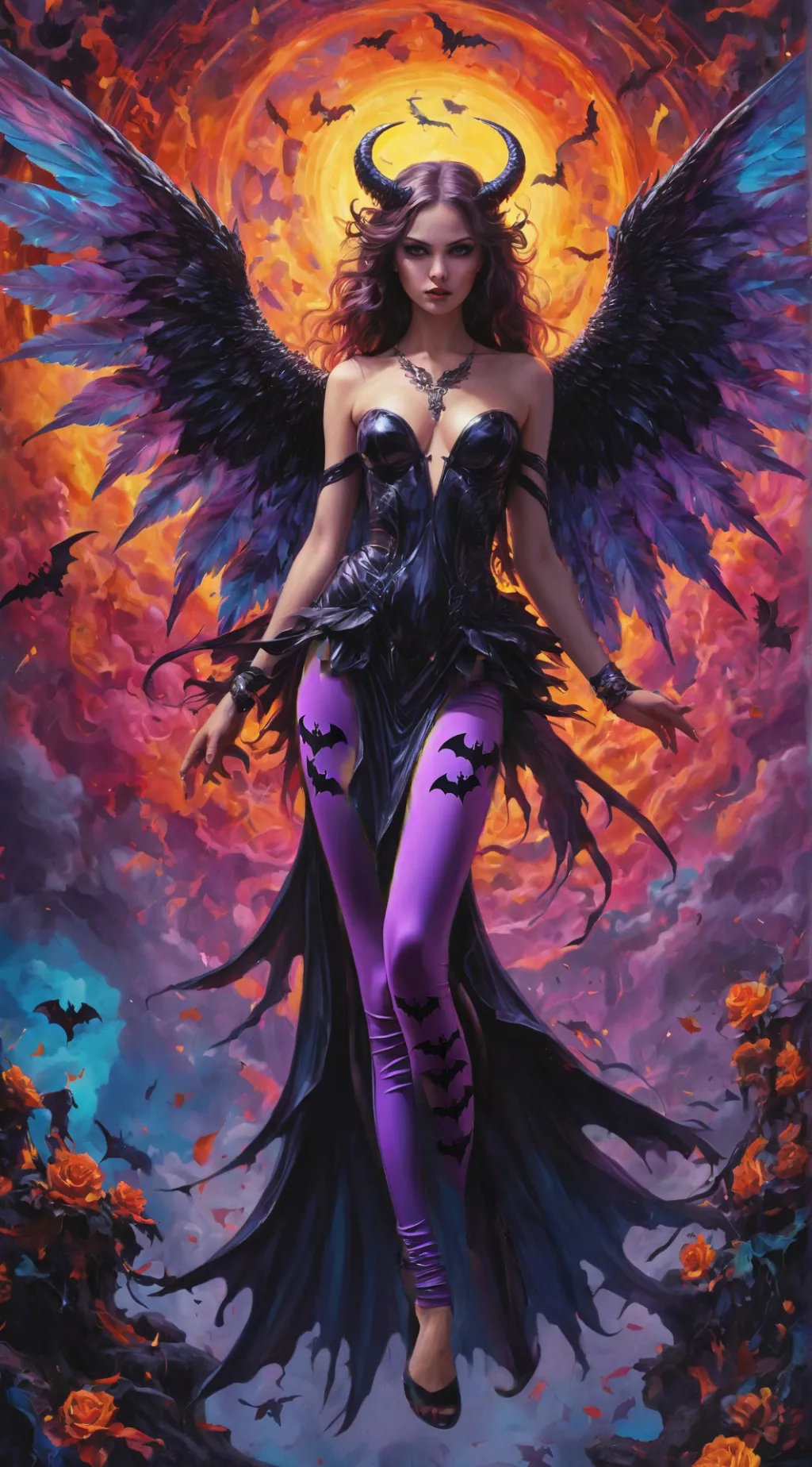 ai character: Azrathena background