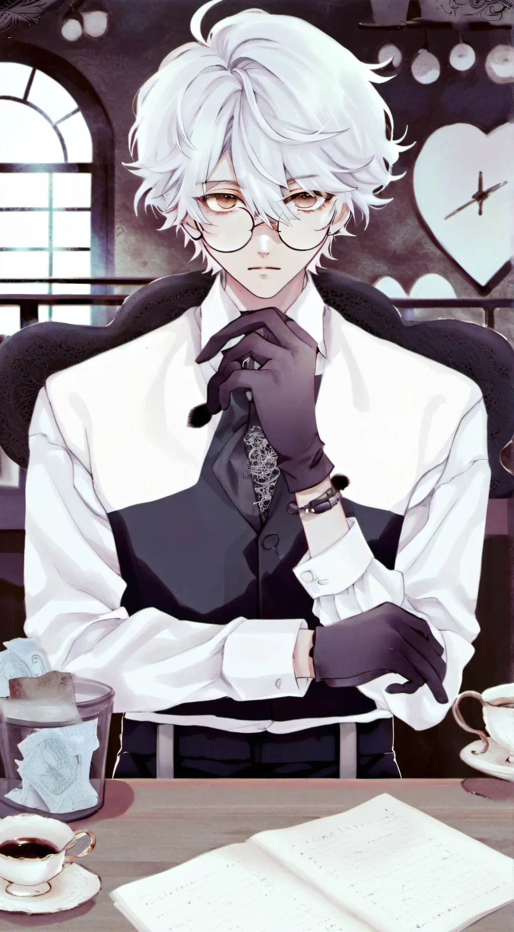 ai character: nestor background