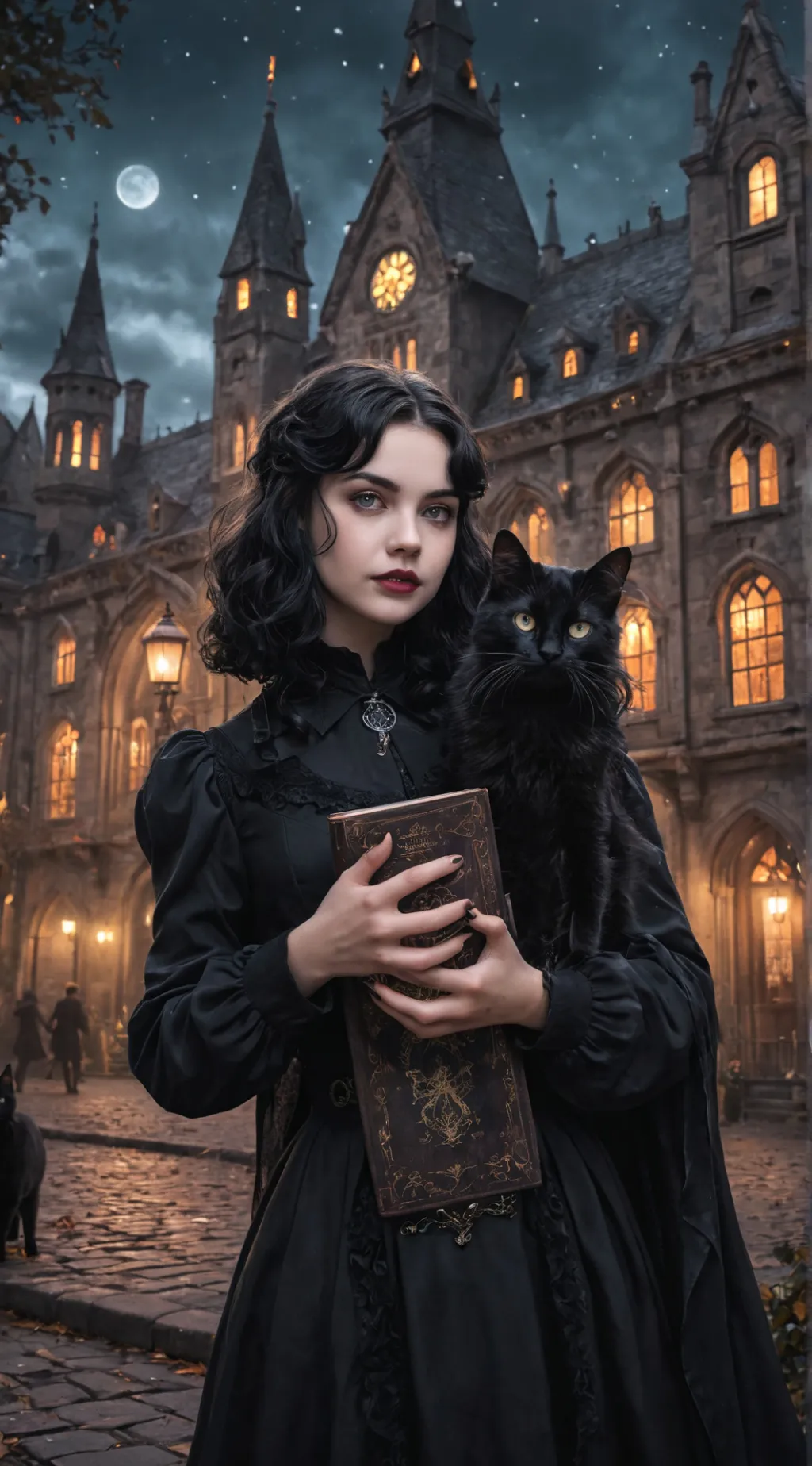 ai character: Sabrina the Teenage Witch background