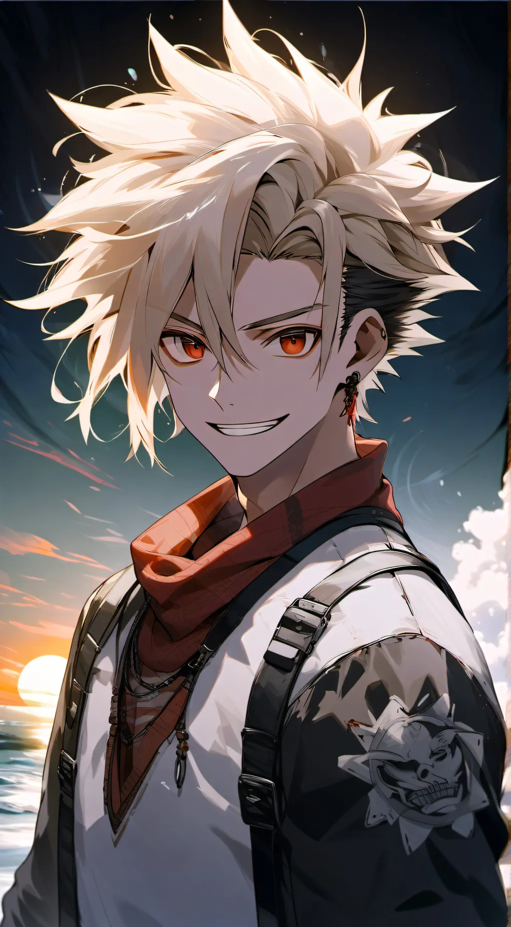 ai character: Bakugo❤ background