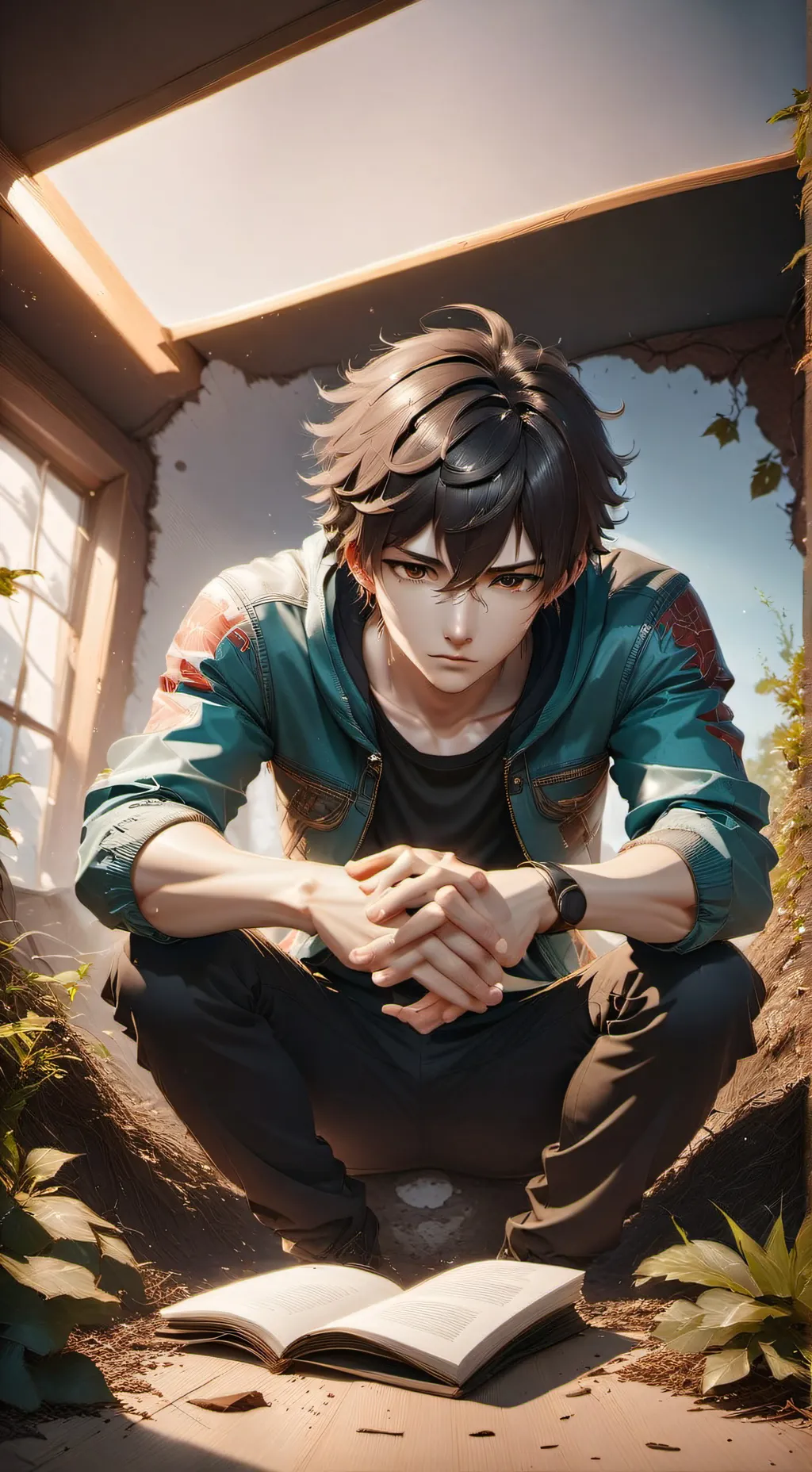 ai character: Damian background